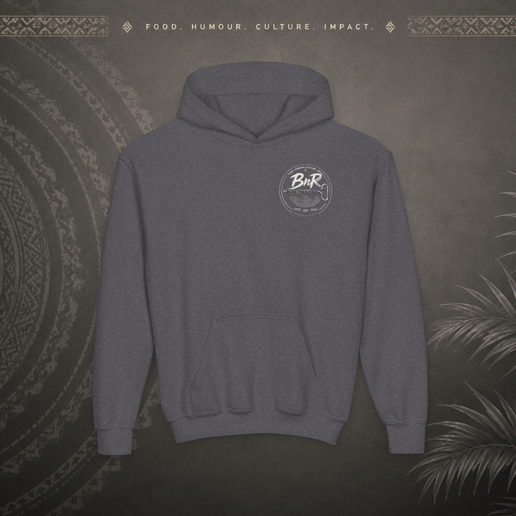 Bully n Rice - Strongpela - Kids Pacific Island Hoodie