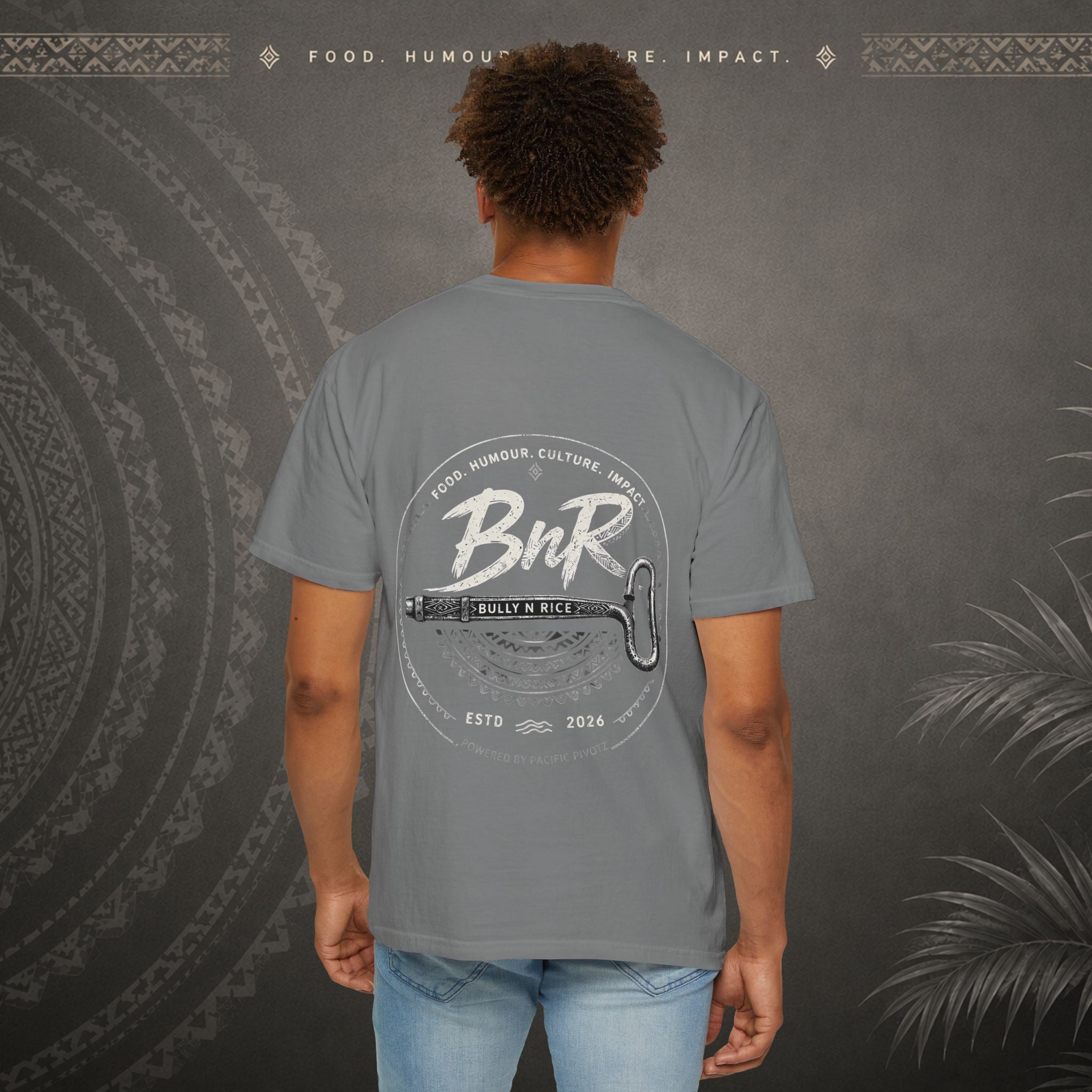 Bully n Rice - Strongpela Bold Pacific Streetwear Adult T-Shirt