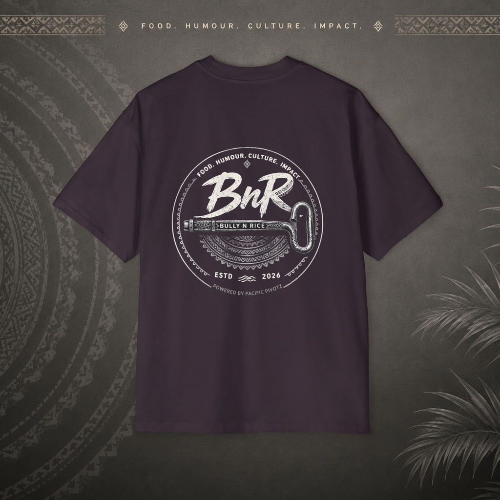 Bully n Rice Strongpela Bold Pacific Streetwear Oversized T-Shirt