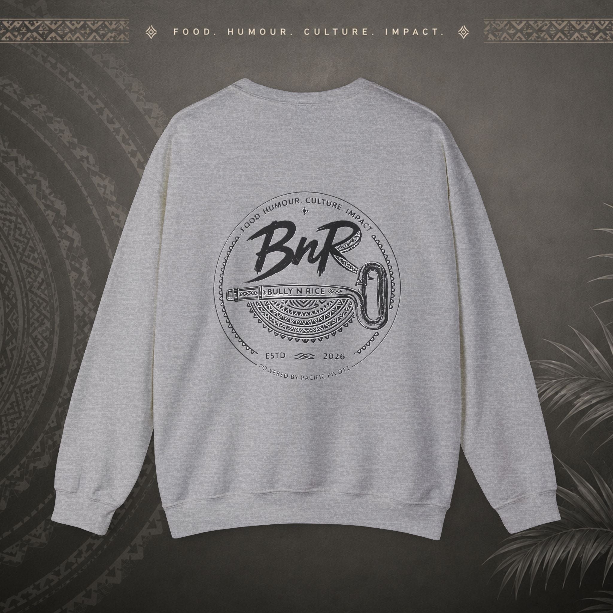 Bully n Rice - Strongpela Statement Pacific Jumper (crewneck sweatshirt)