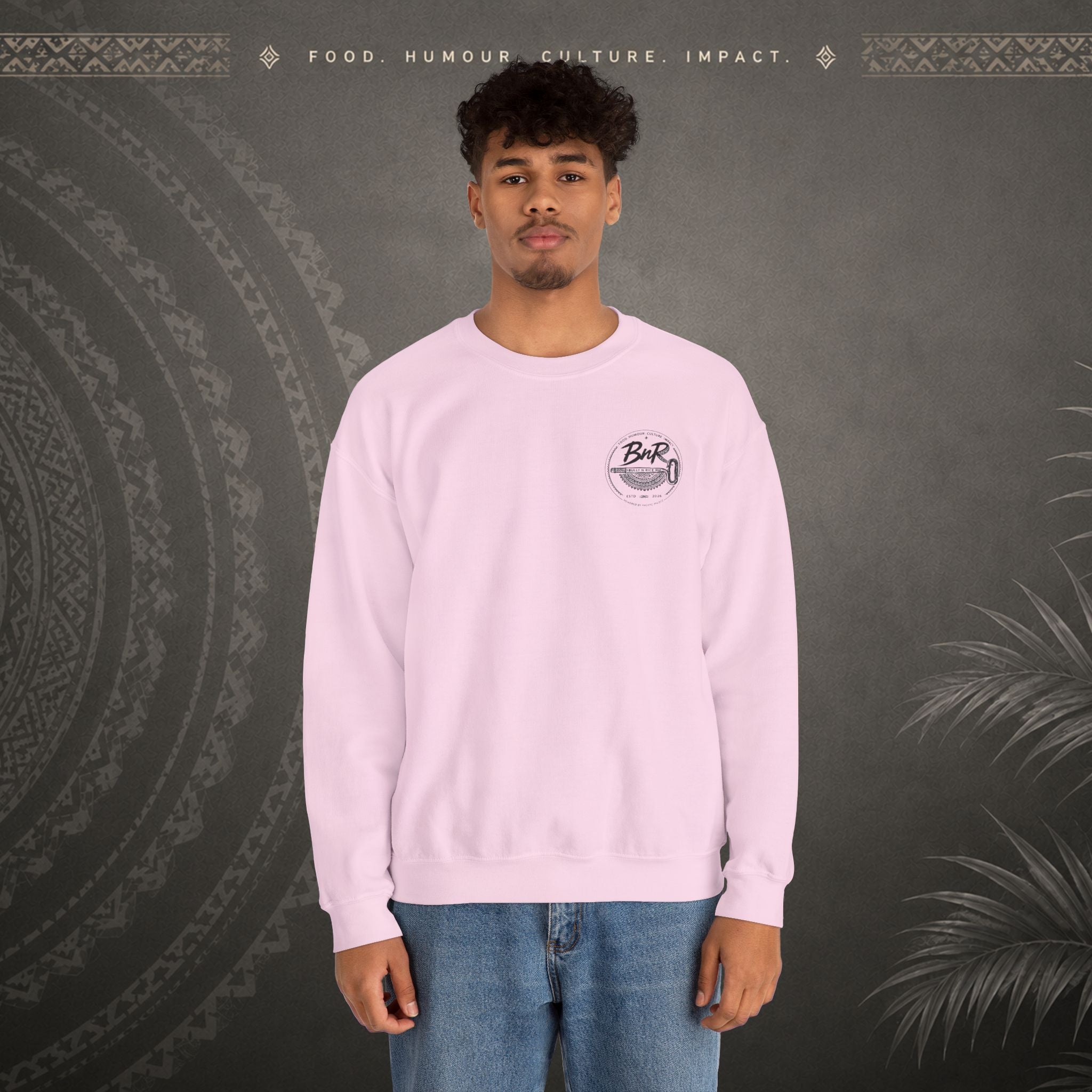 Bully n Rice Liklik Minimalist Pacific Island Jumper (crewneck sweatshirt)