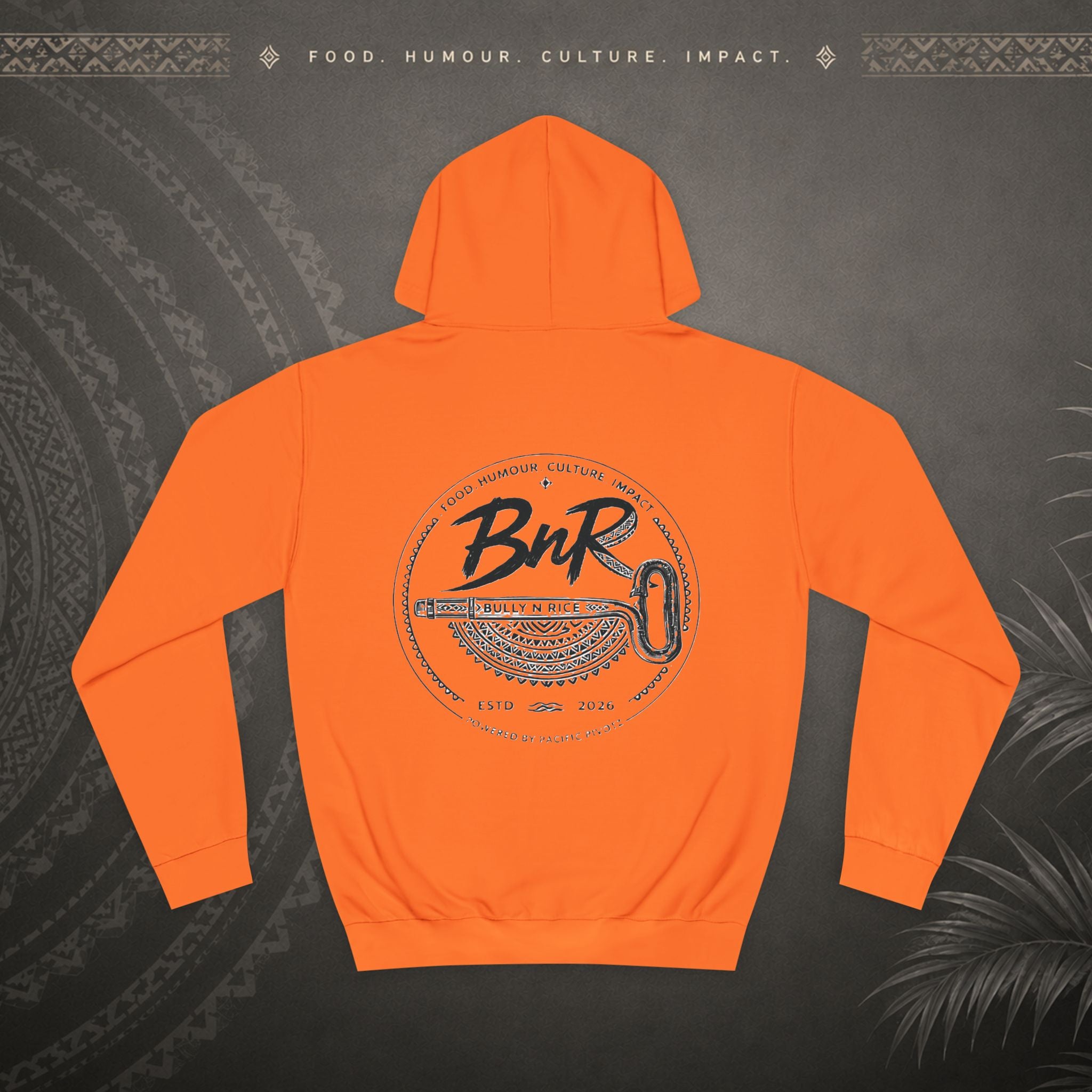 Bully n Rice - Strongpela Statement Pacific Hoodie (Adult size S - 2XL)