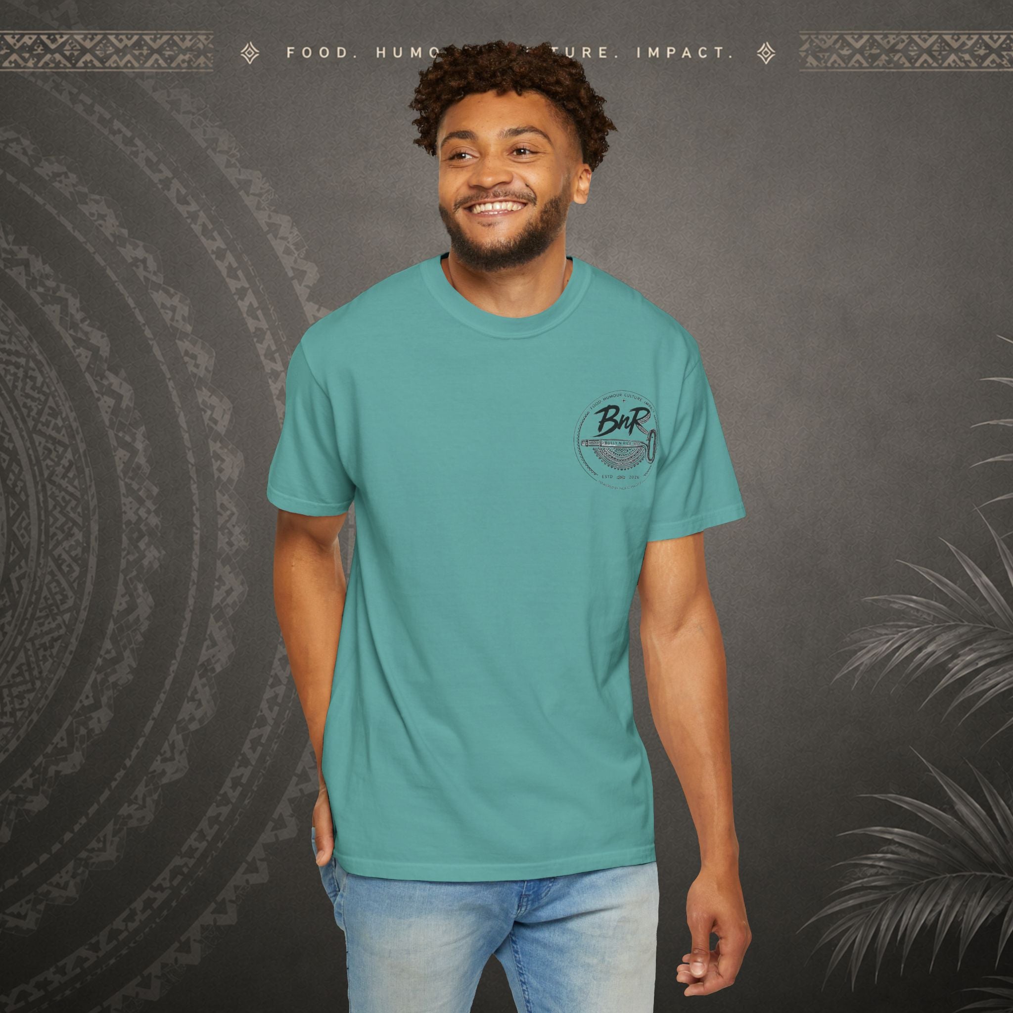 Bully n Rice - Strongpela Bold Pacific Streetwear Adult T-Shirt