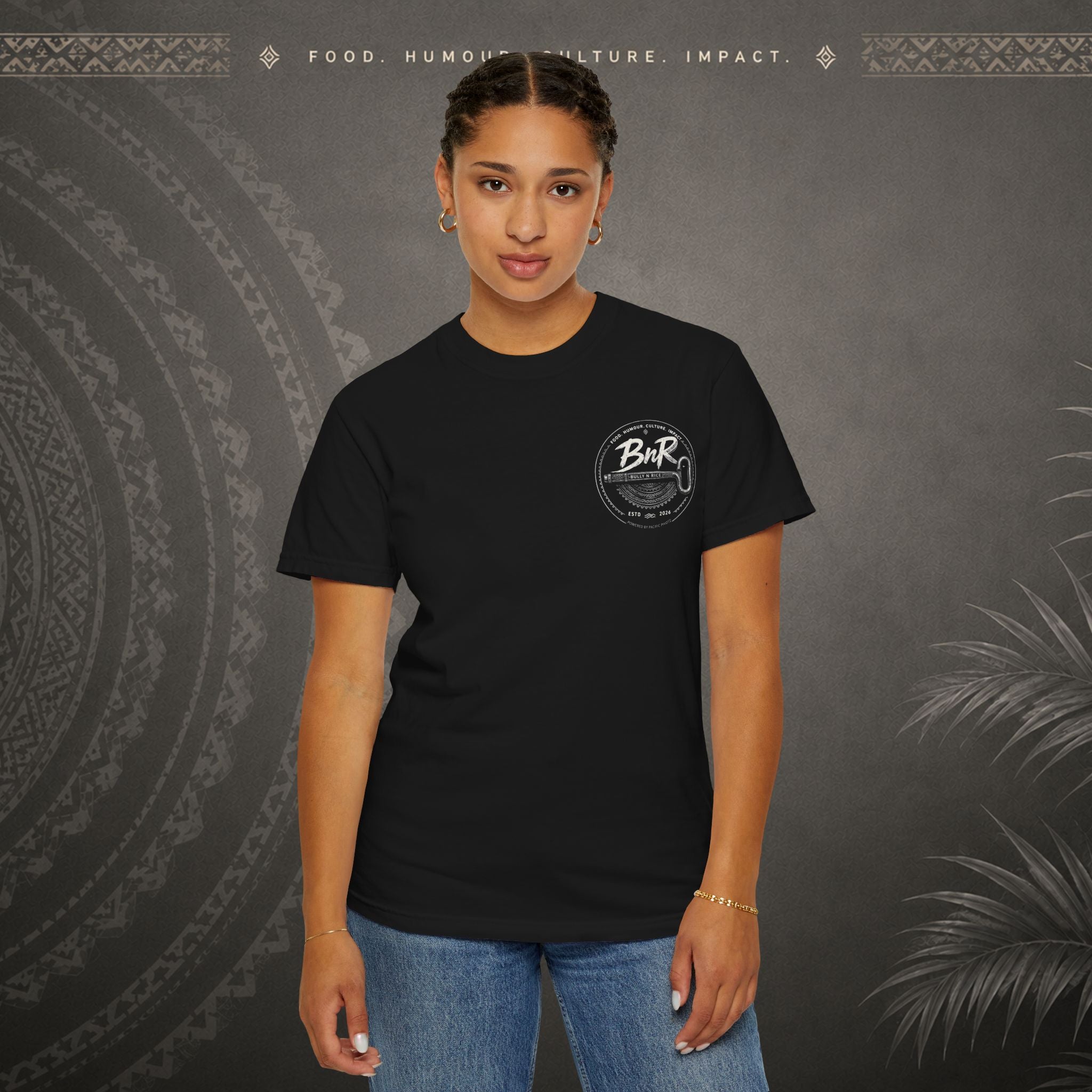 Bully n Rice - Strongpela Bold Pacific Streetwear Adult T-Shirt