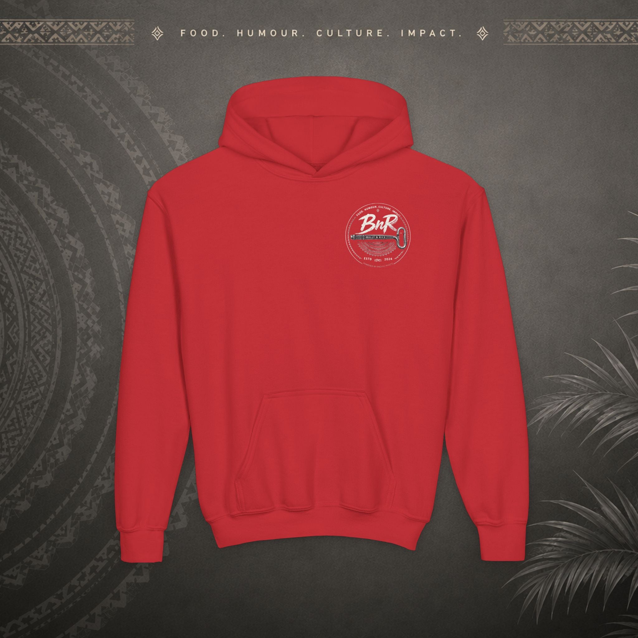 Bully n Rice Liklik Kids Pacific Island Hoodie