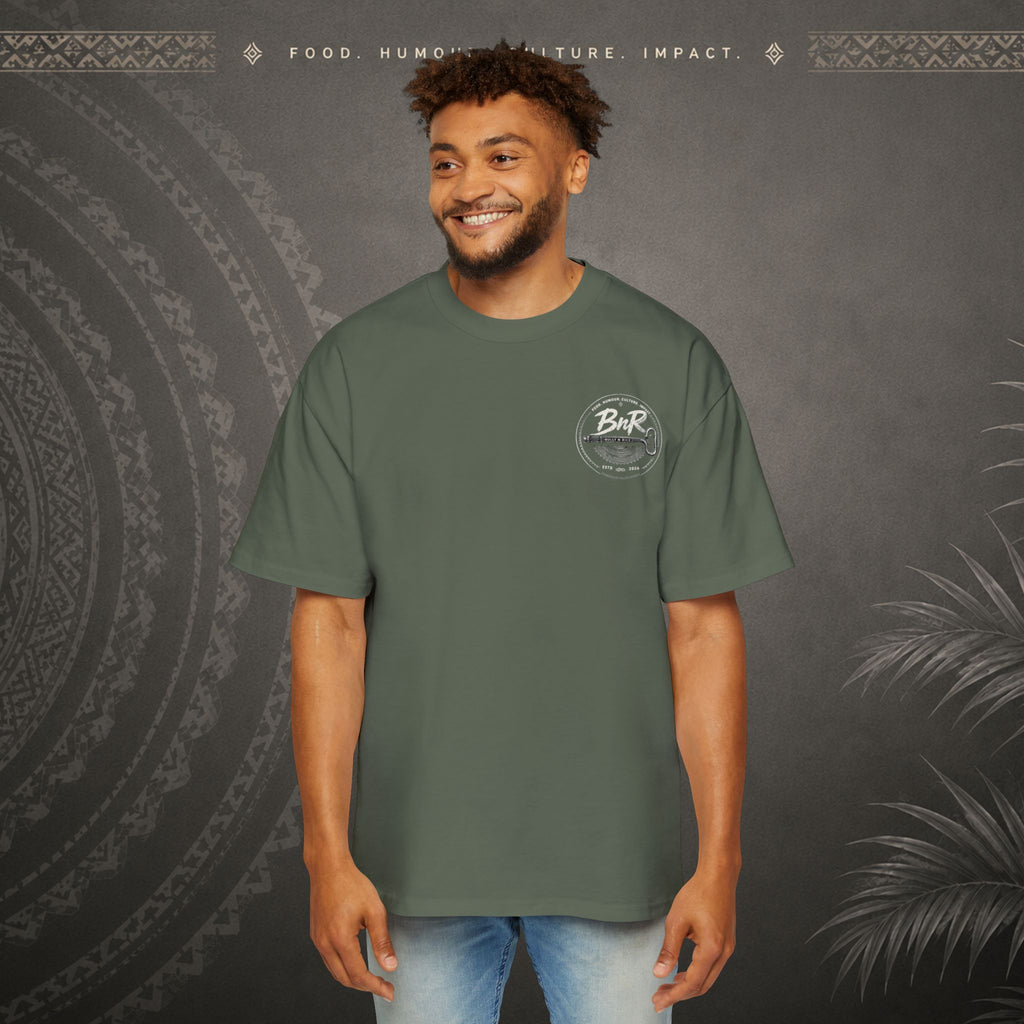 Bully n Rice Strongpela Bold Pacific Streetwear Oversized T-Shirt