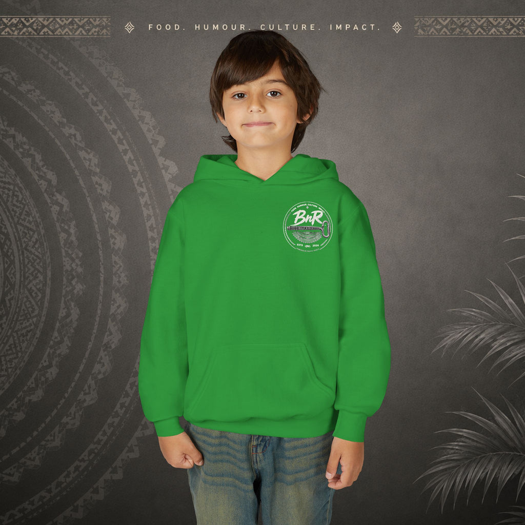 Bully n Rice - Strongpela - Kids Pacific Island Hoodie