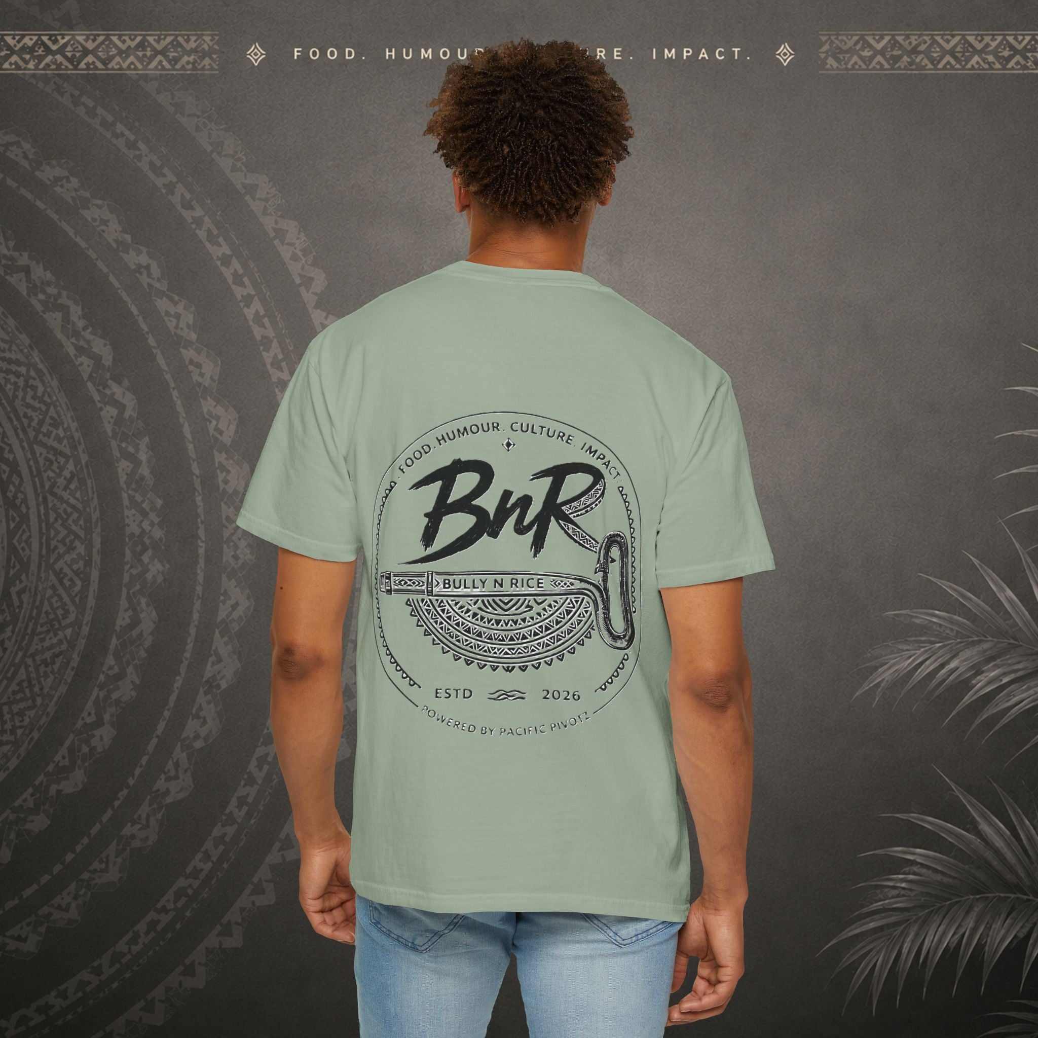Bully n Rice - Strongpela Bold Pacific Streetwear Adult T-Shirt