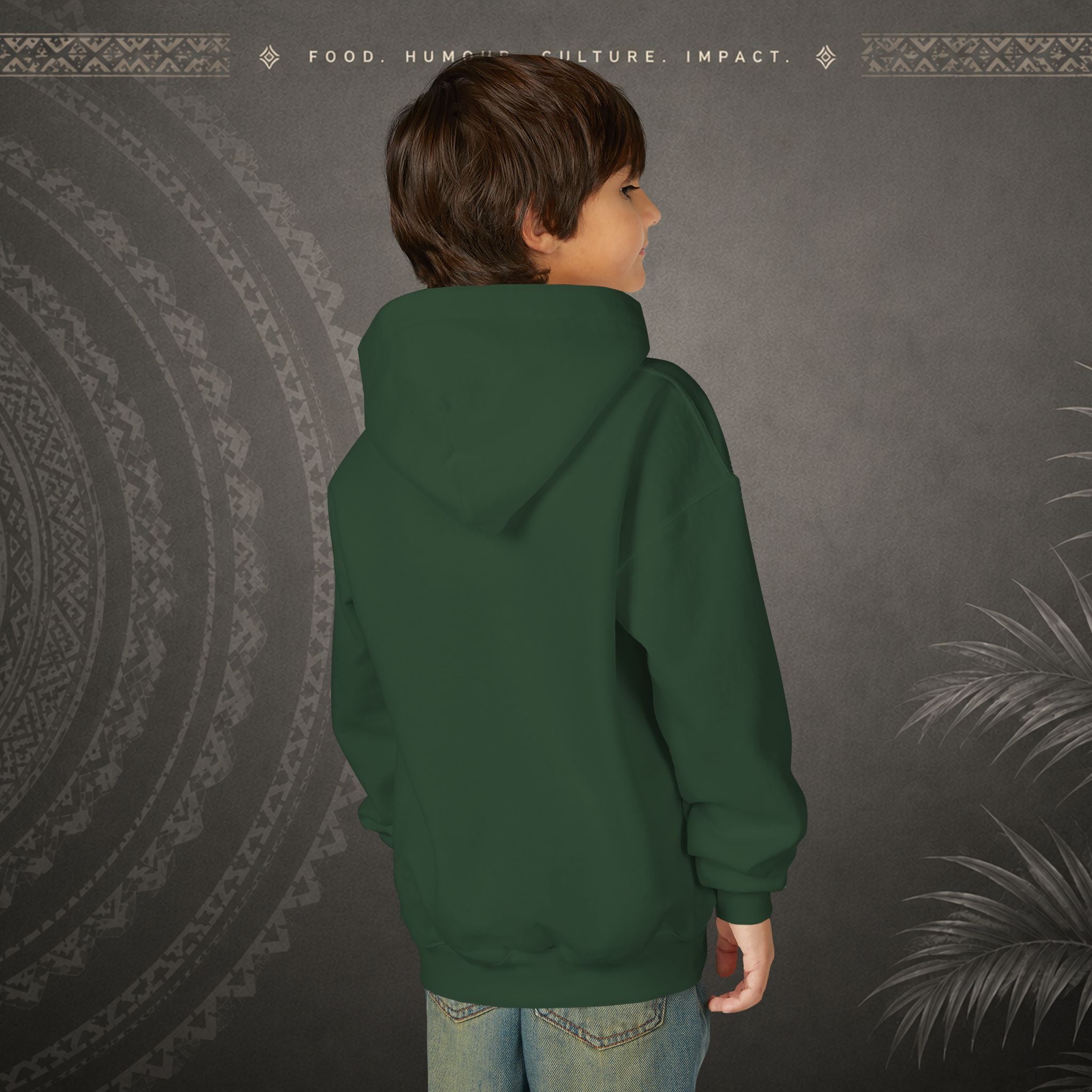 Bully n Rice Liklik Kids Pacific Island Hoodie