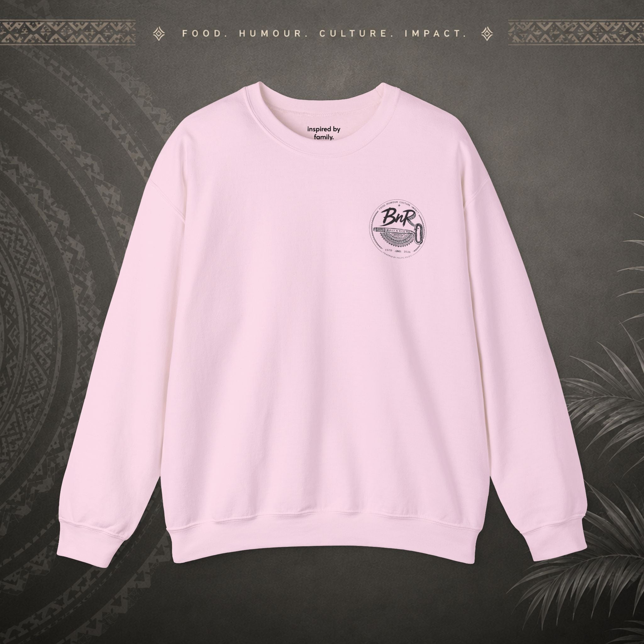 Bully n Rice Liklik Minimalist Pacific Island Jumper (crewneck sweatshirt)