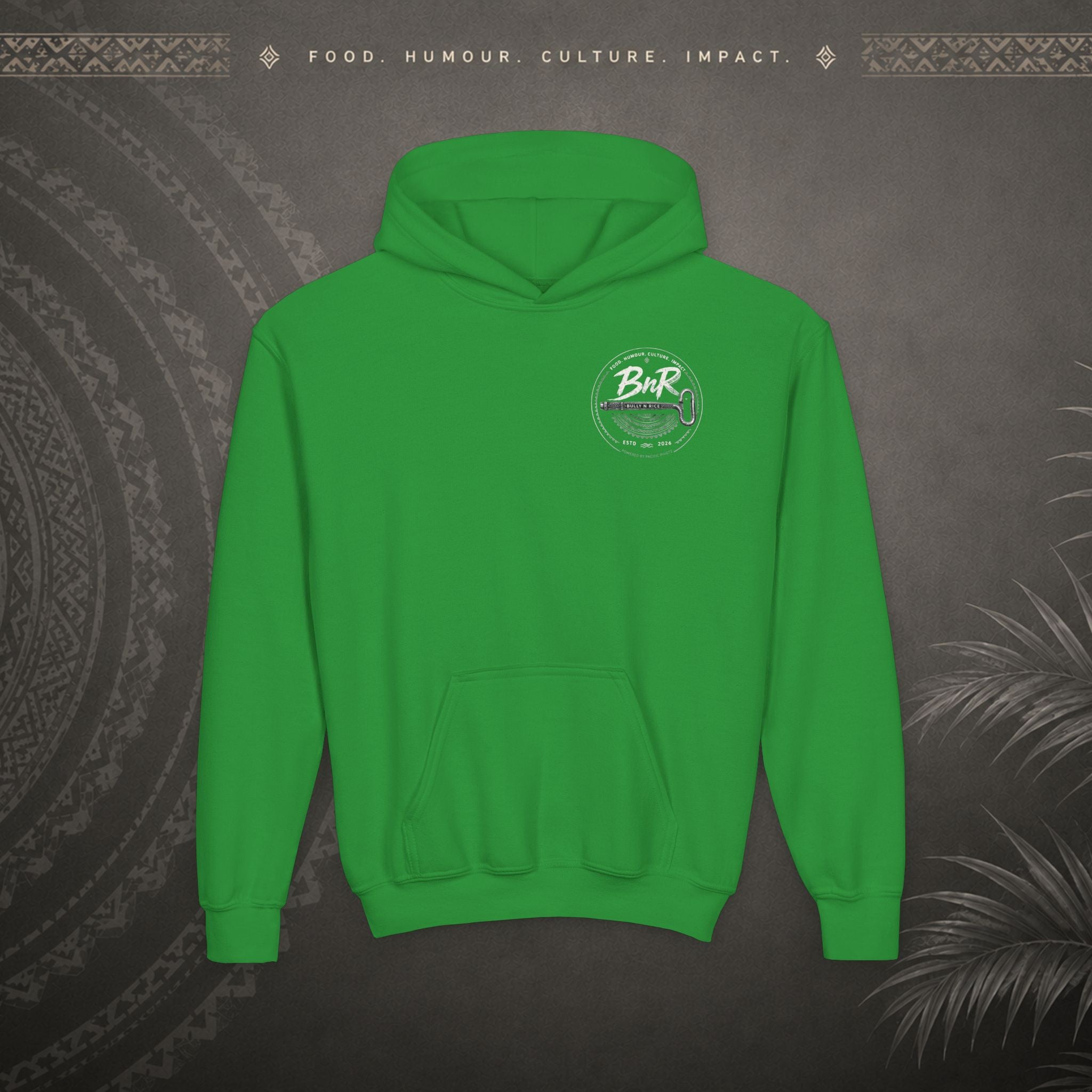 Bully n Rice Liklik Kids Pacific Island Hoodie