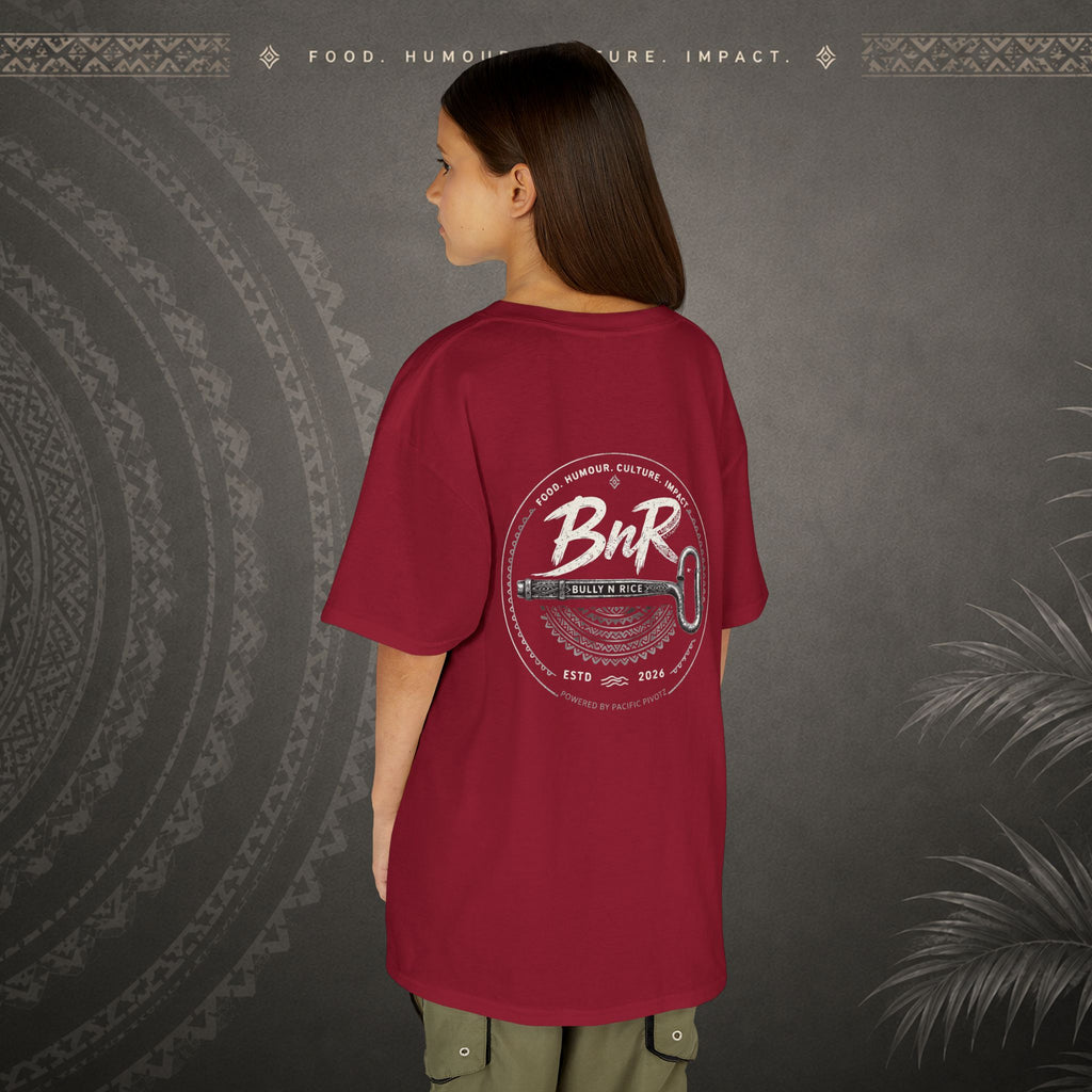 Bully n Rice - Strongpela Kids Pacific Island T-shirt