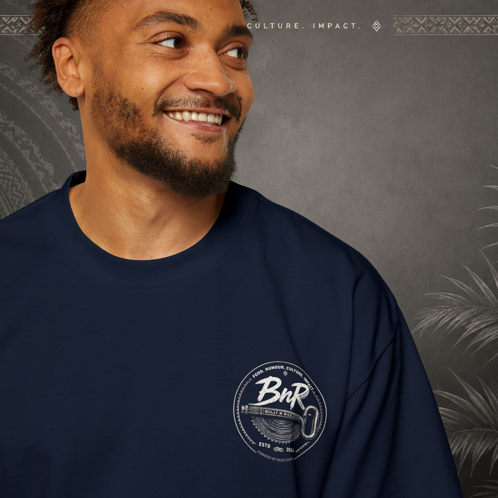 Bully n Rice Liklik Pacific Streetwear Oversized T-Shirt adult