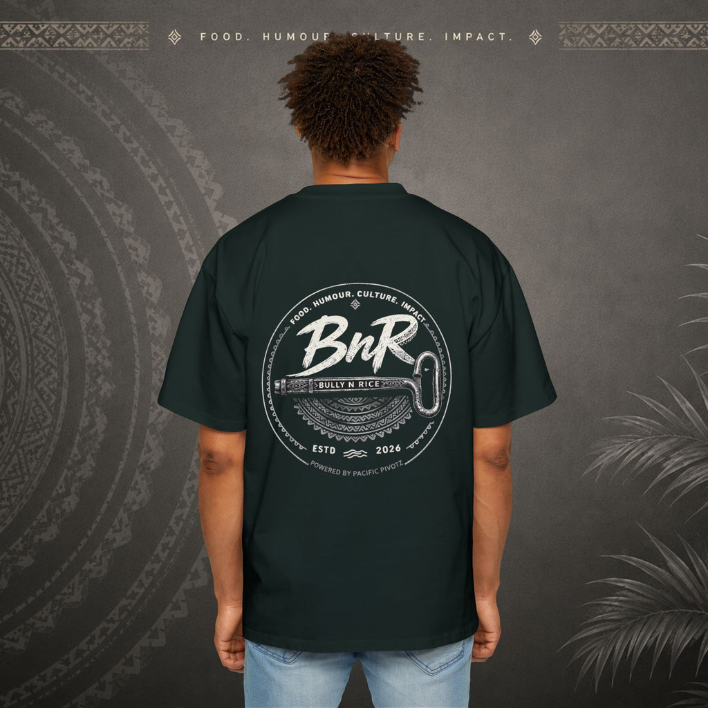 Bully n Rice Strongpela Bold Pacific Streetwear Oversized T-Shirt