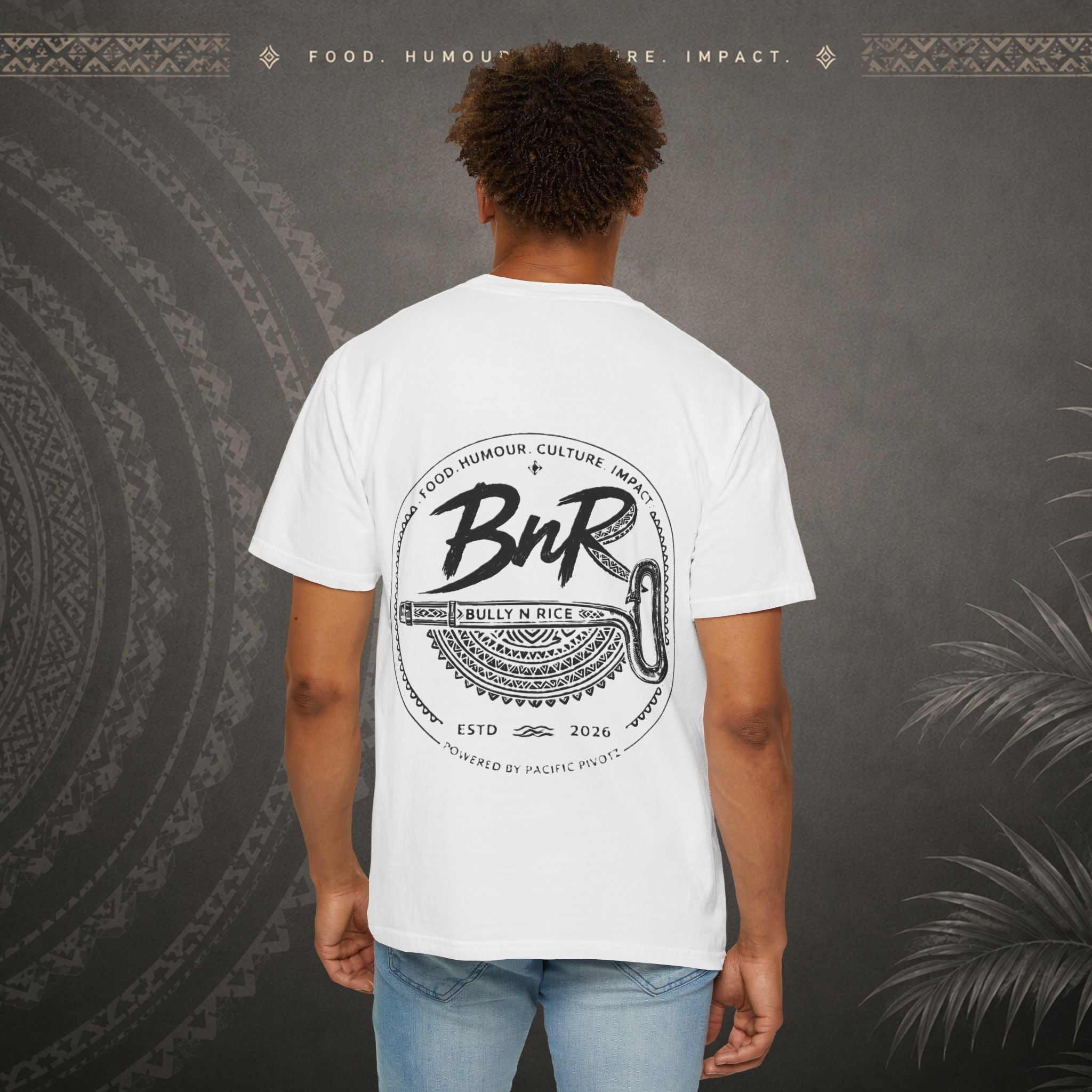 Bully n Rice - Strongpela Bold Pacific Streetwear Adult T-Shirt