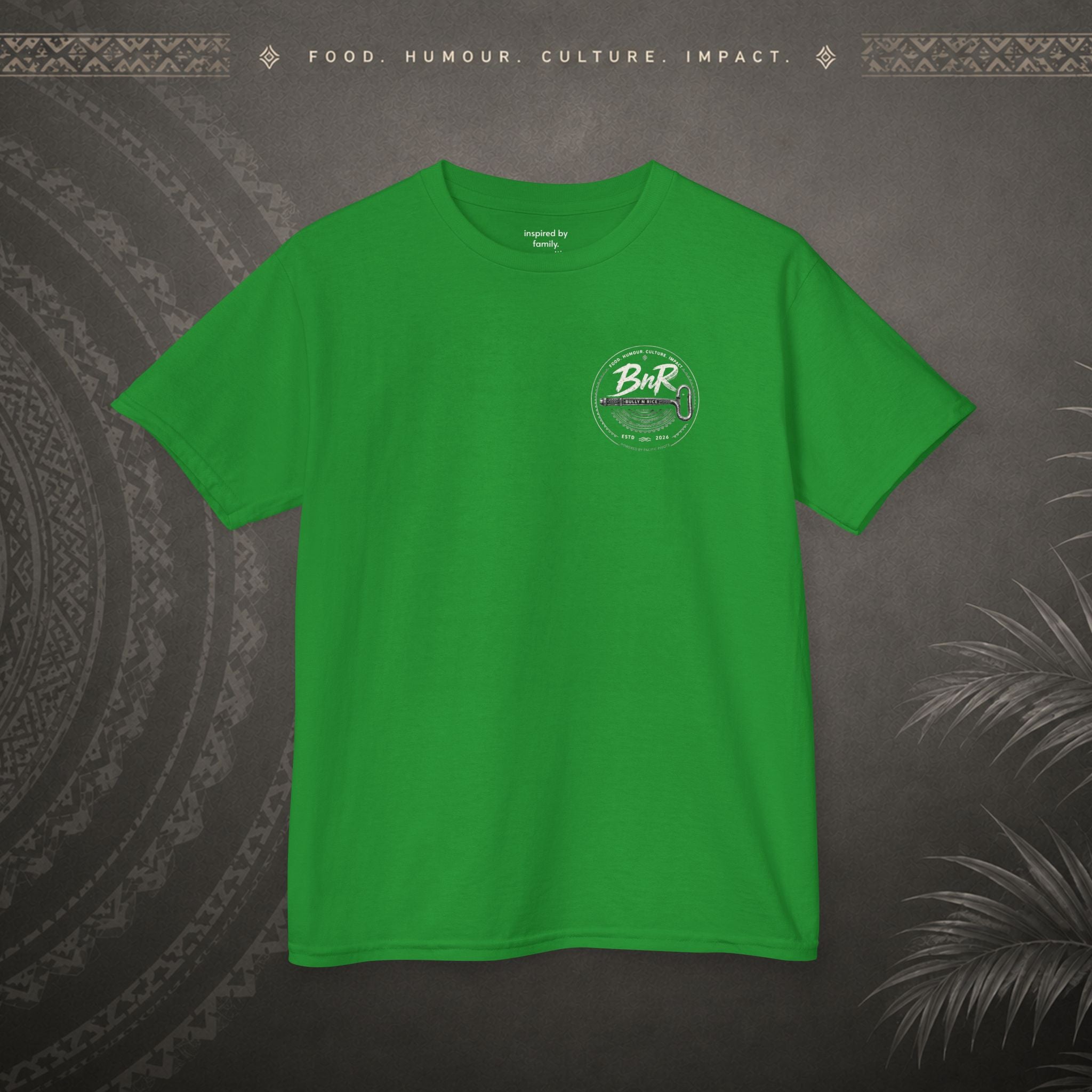 Bully n Rice - Strongpela Kids Pacific Island T-shirt