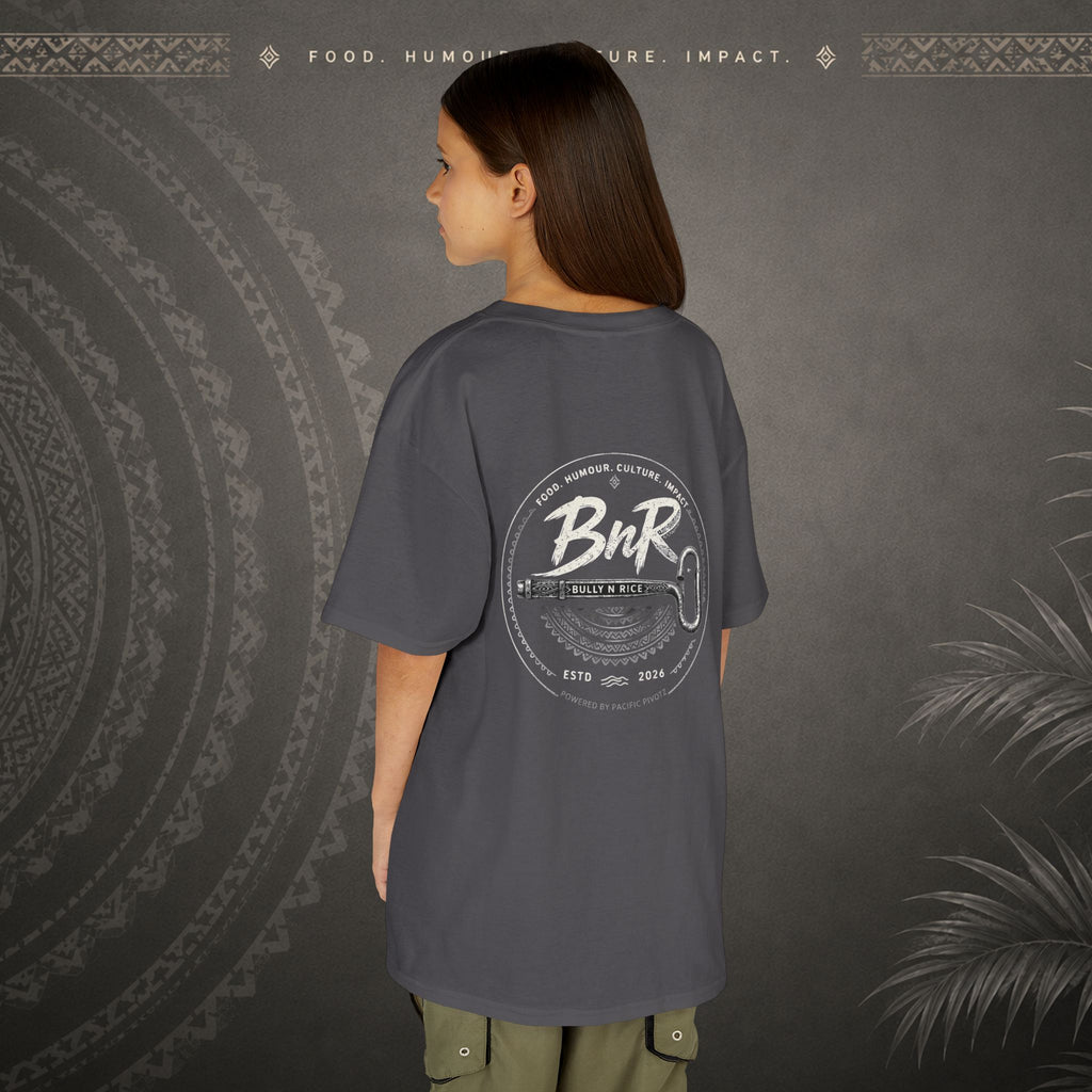 Bully n Rice - Strongpela Kids Pacific Island T-shirt