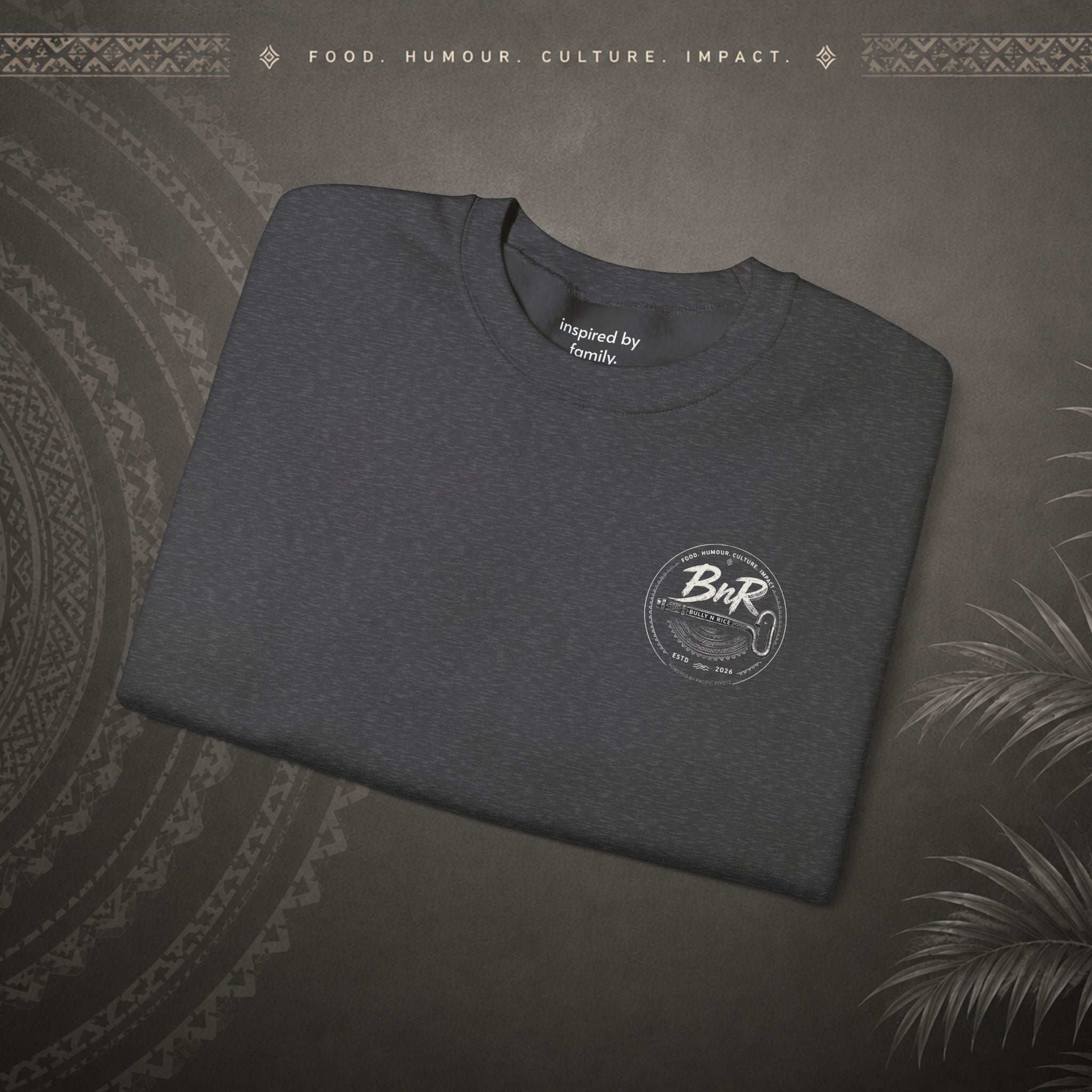 Bully n Rice Liklik Minimalist Pacific Island Jumper (crewneck sweatshirt)
