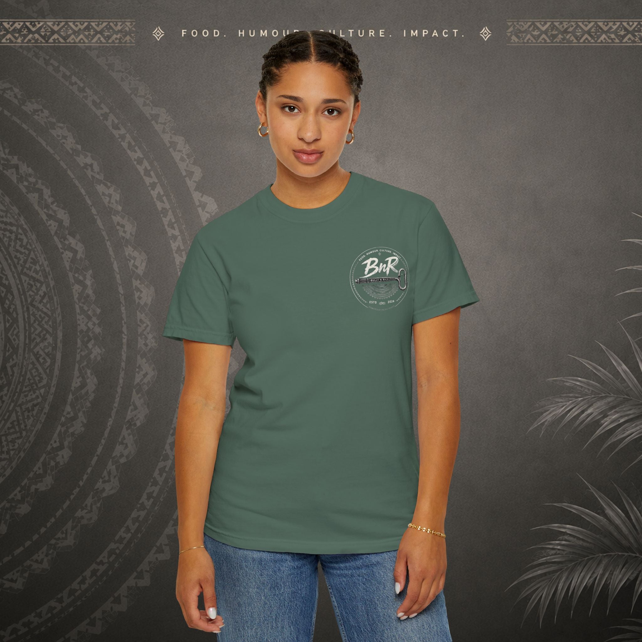 Bully n Rice - Strongpela Bold Pacific Streetwear Adult T-Shirt