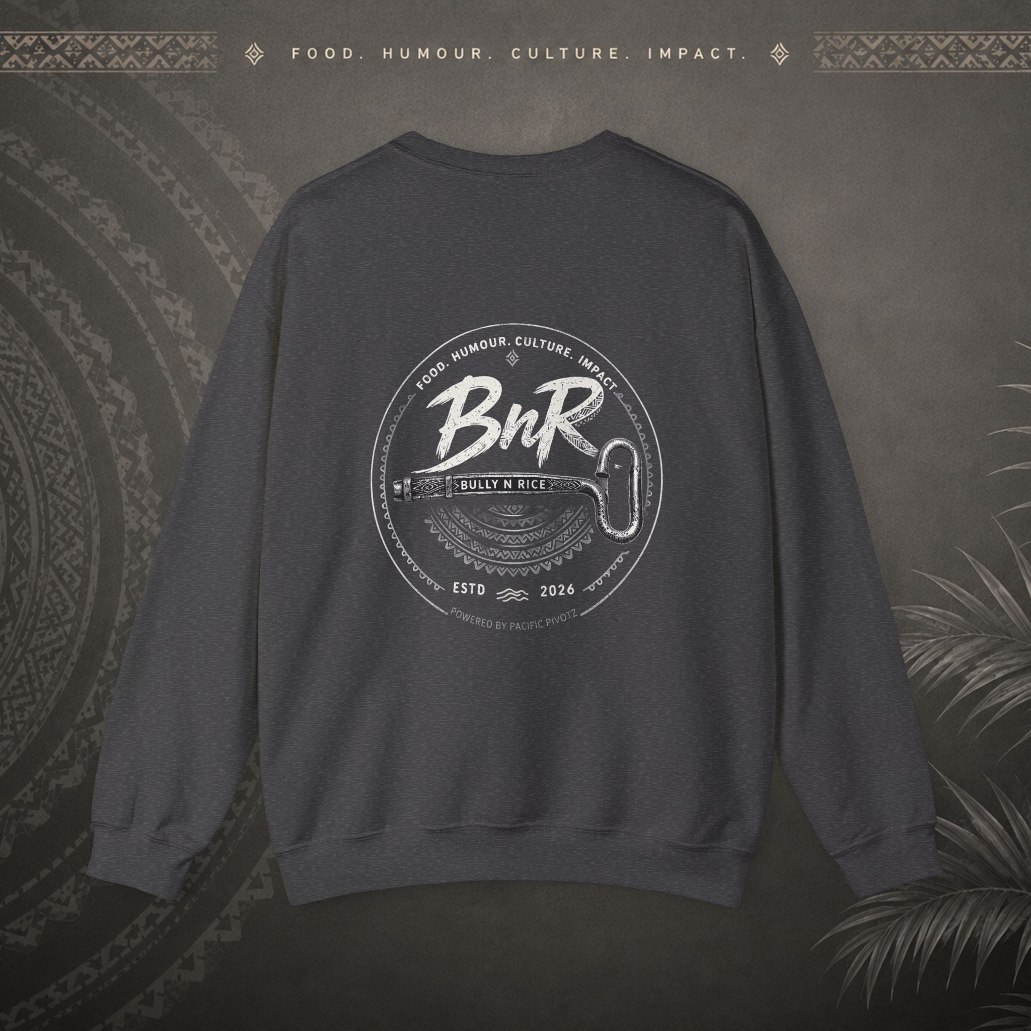 Bully n Rice - Strongpela Statement Pacific Jumper (crewneck sweatshirt)