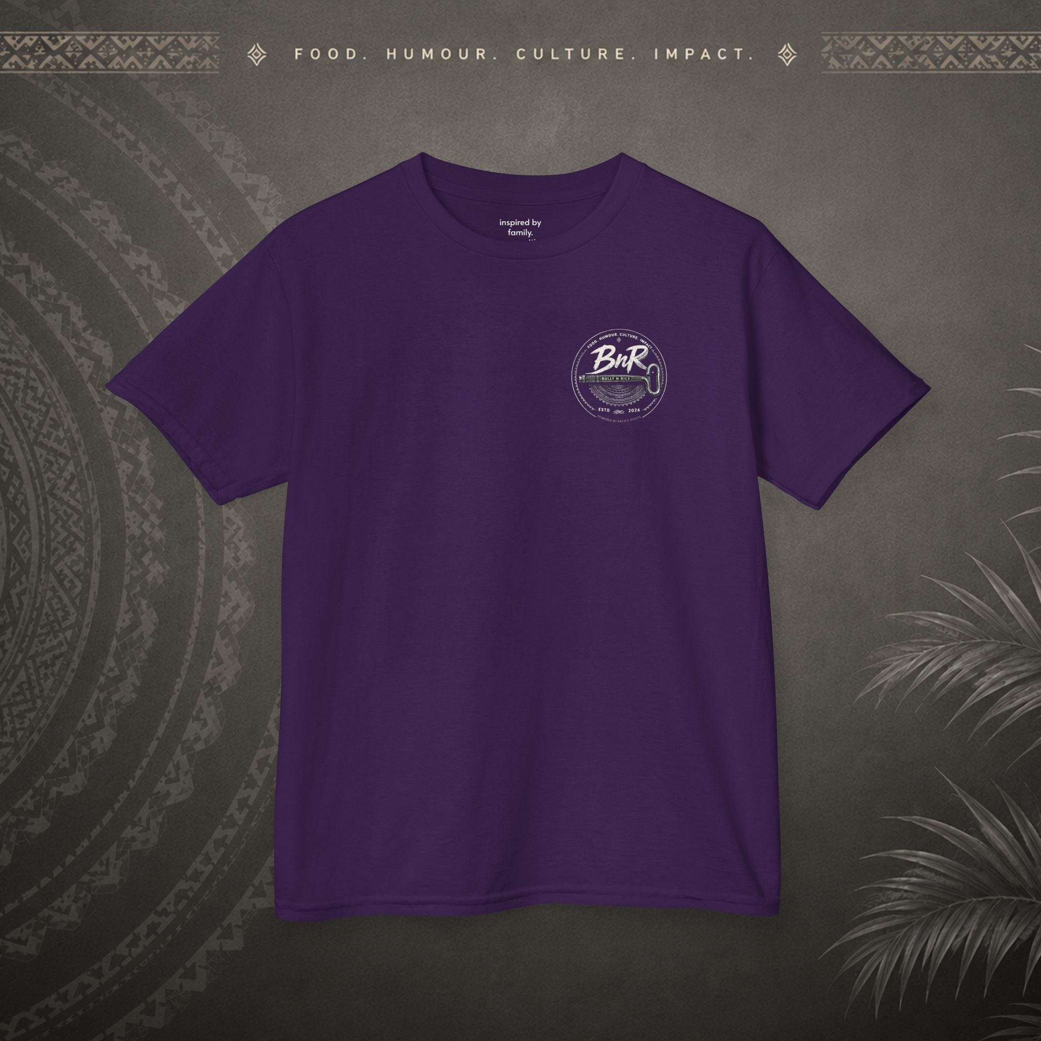 Bully n Rice Liklik Kids Pacific Island T-shirt