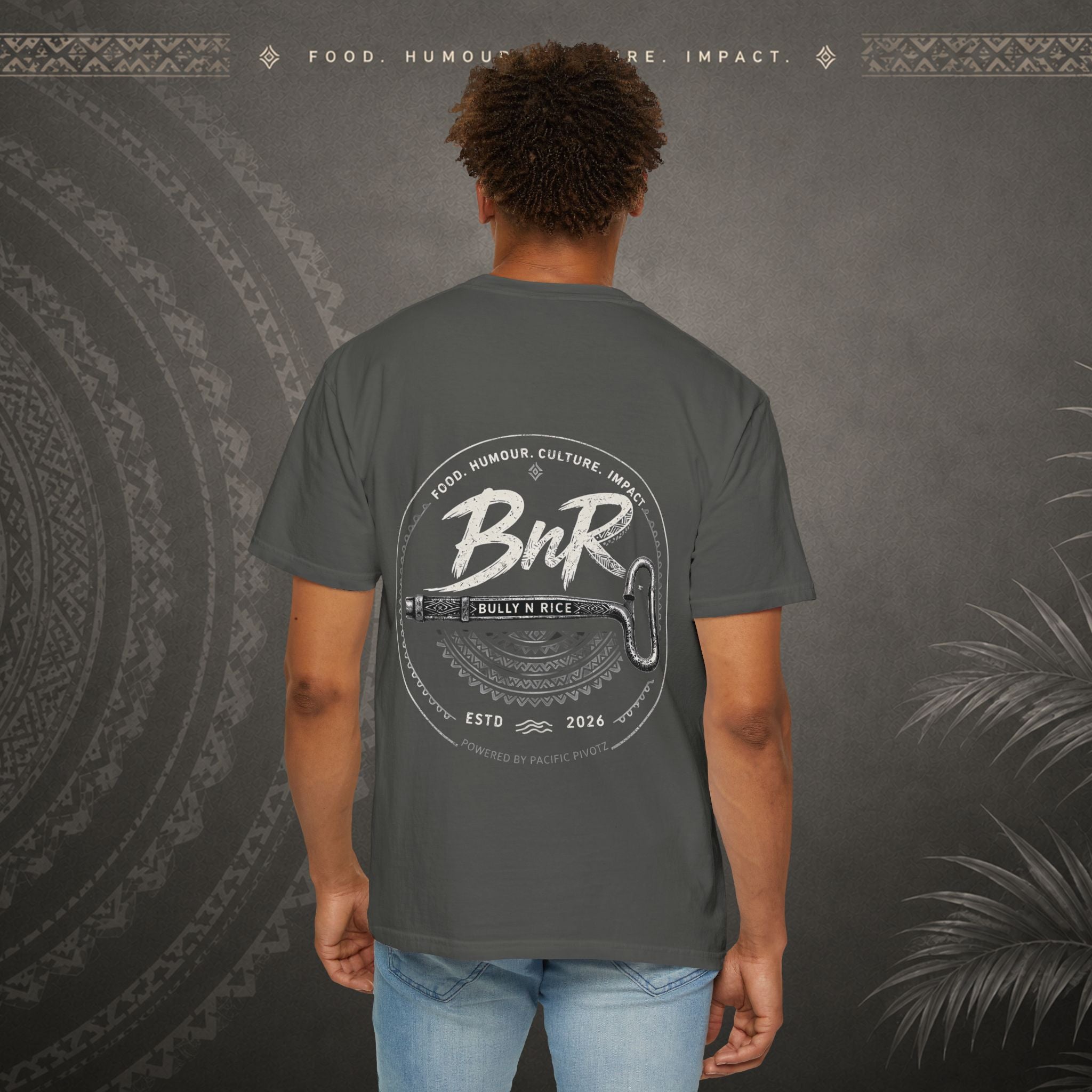 Bully n Rice - Strongpela Bold Pacific Streetwear Adult T-Shirt
