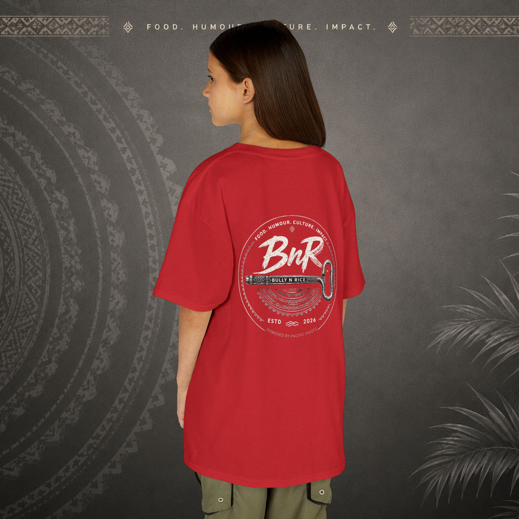 Bully n Rice - Strongpela Kids Pacific Island T-shirt