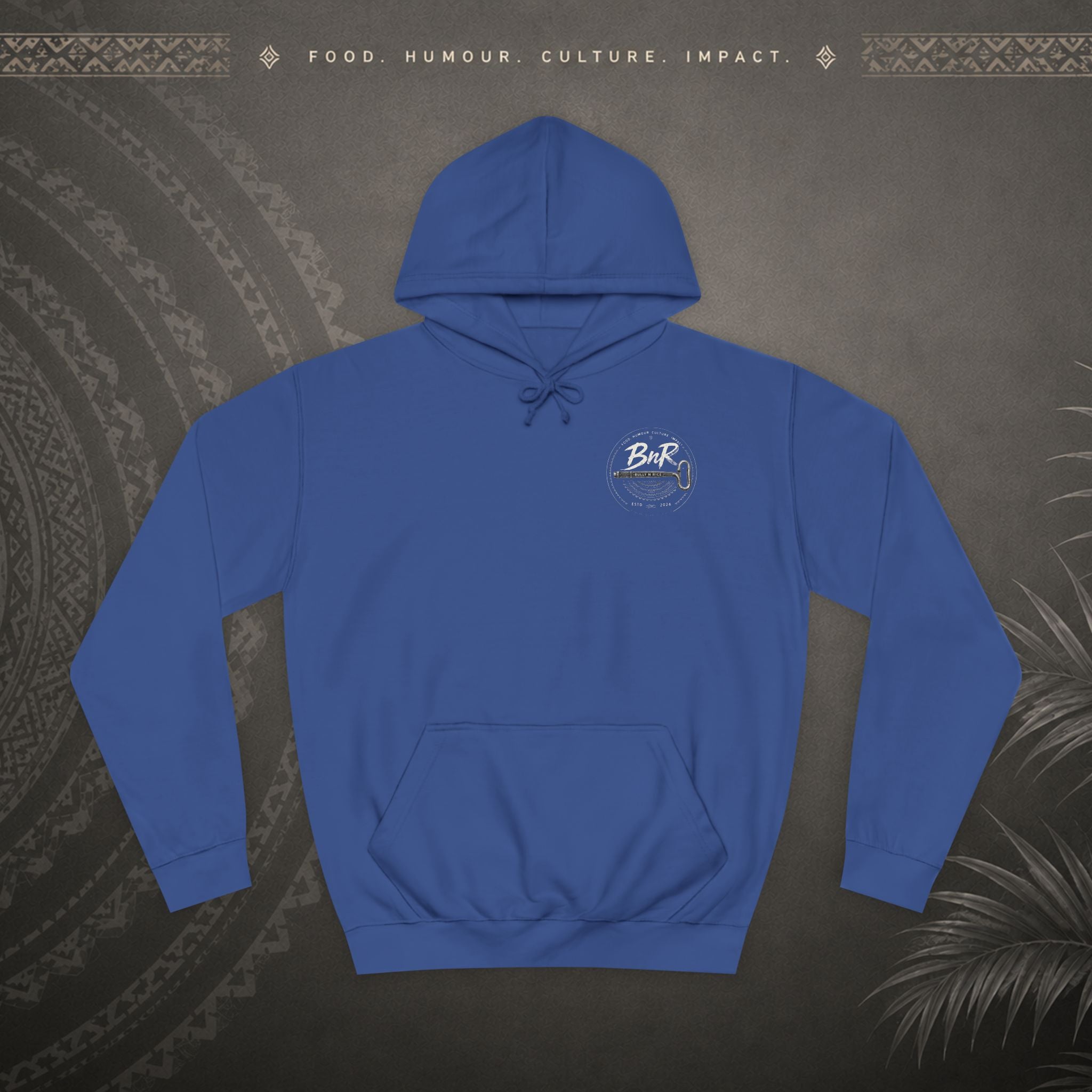 Bully n Rice Liklik Minimalist Pacific Hoodie adult