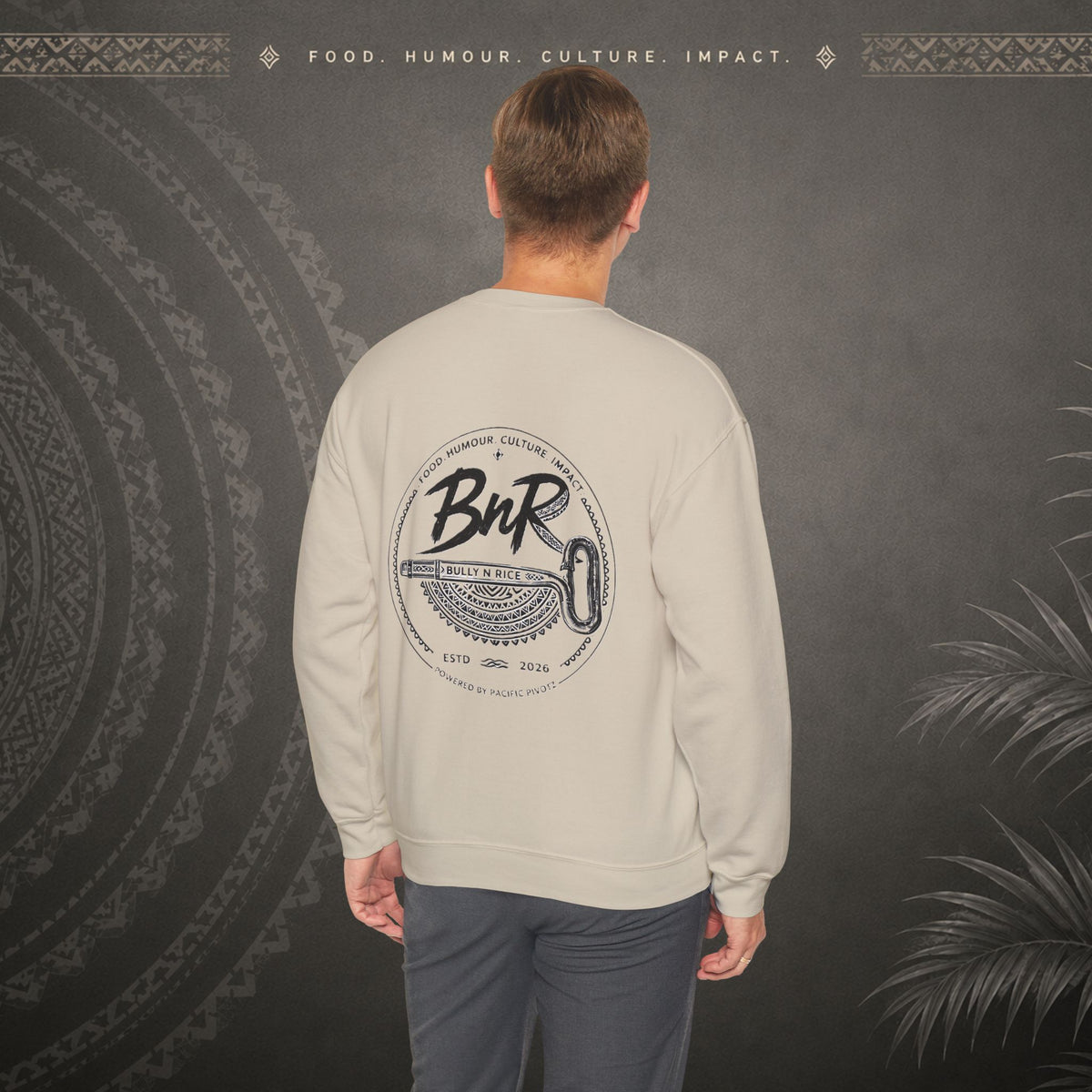 Bully n Rice - Fletcher Collection Pacific Streetwear Jumper (crewneck sweatshirt)