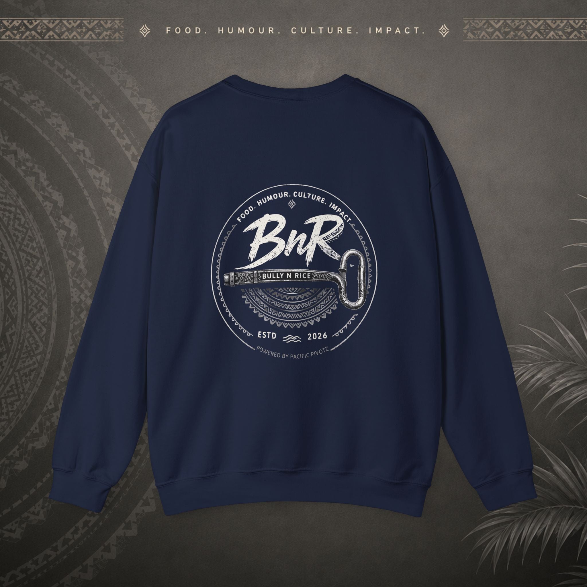 Bully n Rice - Strongpela Statement Pacific Jumper (crewneck sweatshirt)