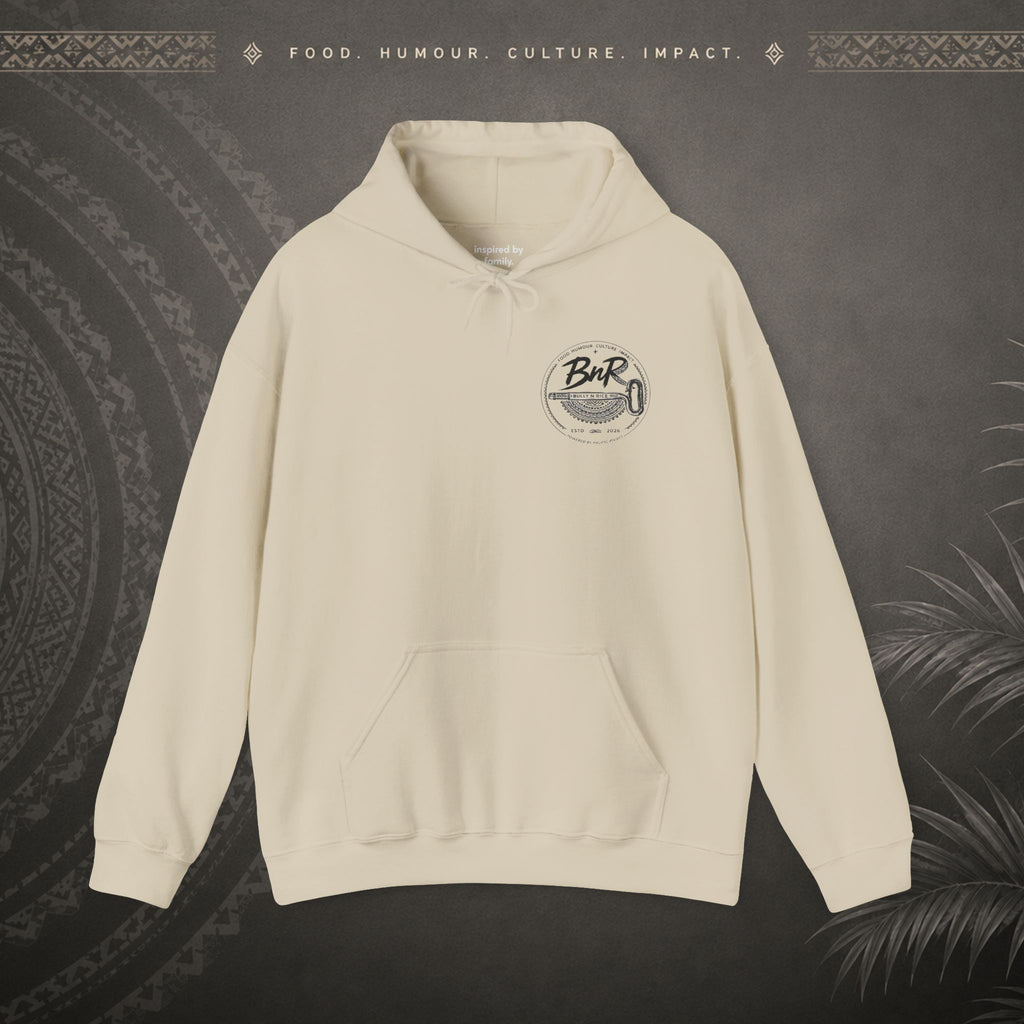 Bully n Rice - Strongpela Statement Pacific Hoodie (Adult sizes 3XL - 5 XL)
