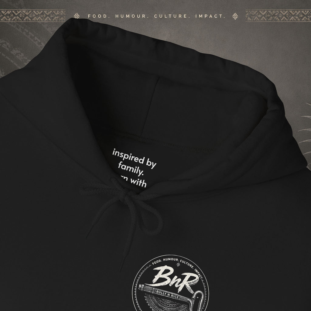 Bully n Rice - Strongpela Statement Pacific Hoodie (Adult sizes 3XL - 5 XL)