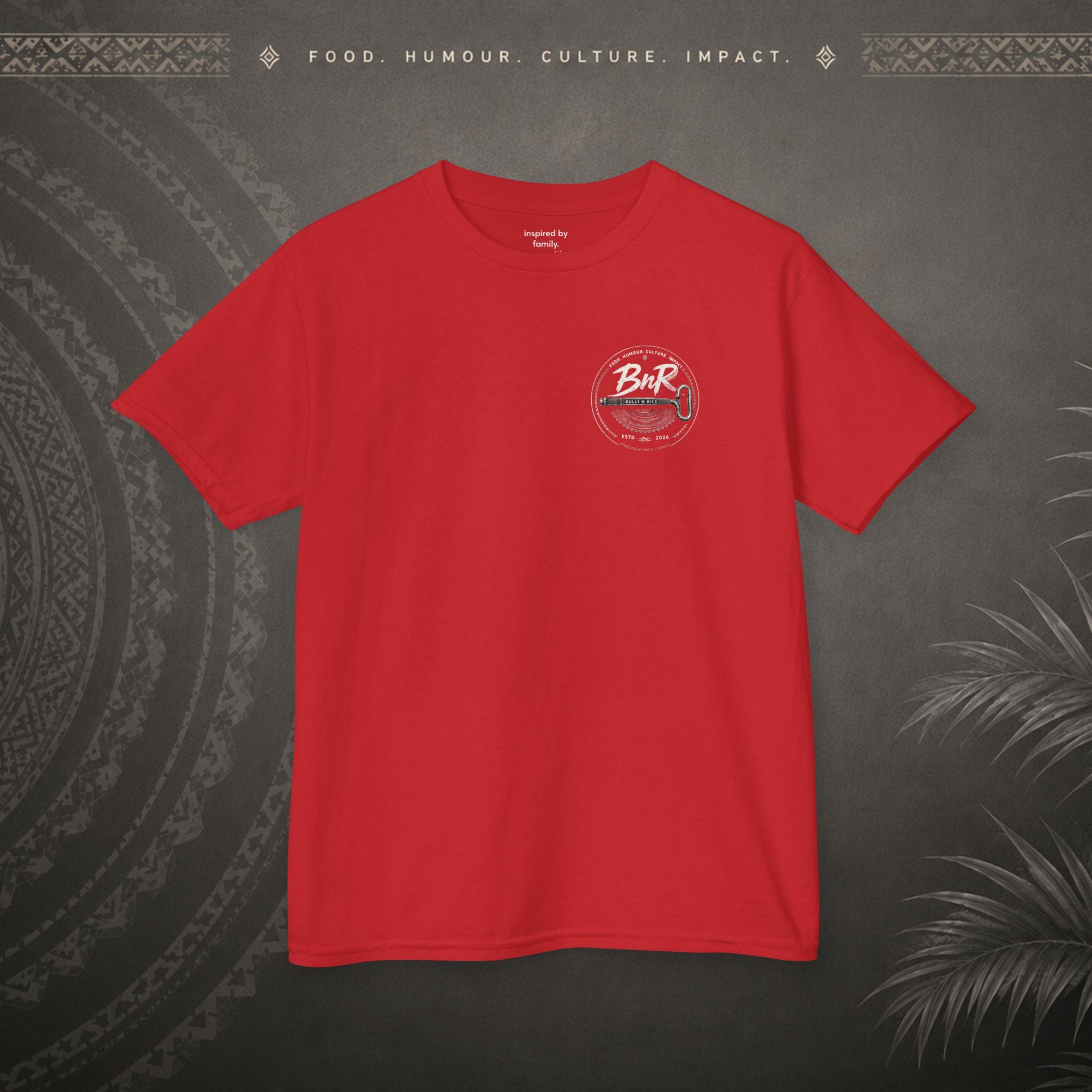 Bully n Rice - Strongpela Kids Pacific Island T-shirt