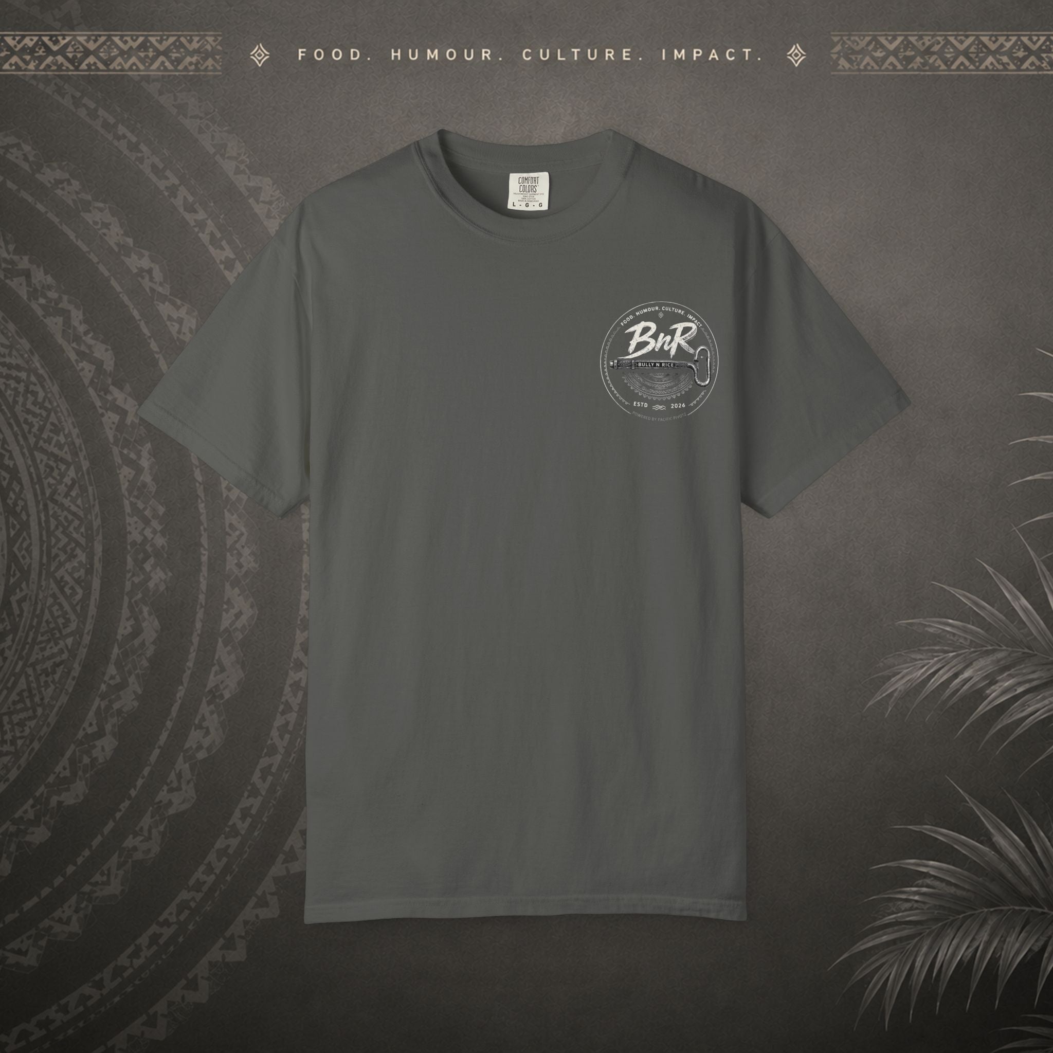 Bully n Rice - Strongpela Bold Pacific Streetwear Adult T-Shirt