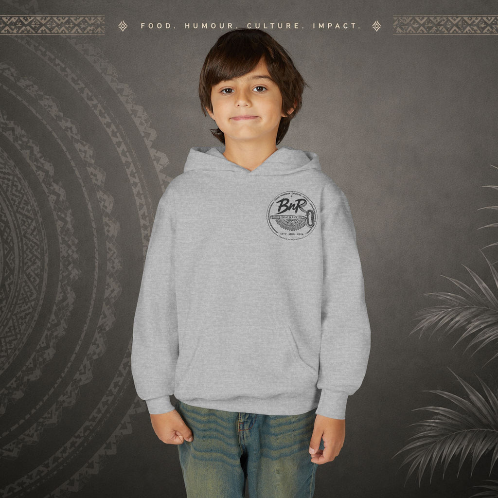 Bully n Rice - Strongpela - Kids Pacific Island Hoodie
