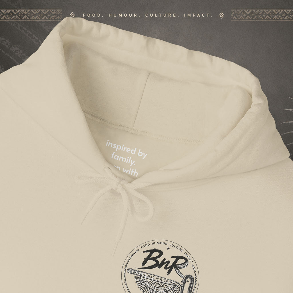 Bully n Rice - Strongpela Statement Pacific Hoodie (Adult sizes 3XL - 5 XL)