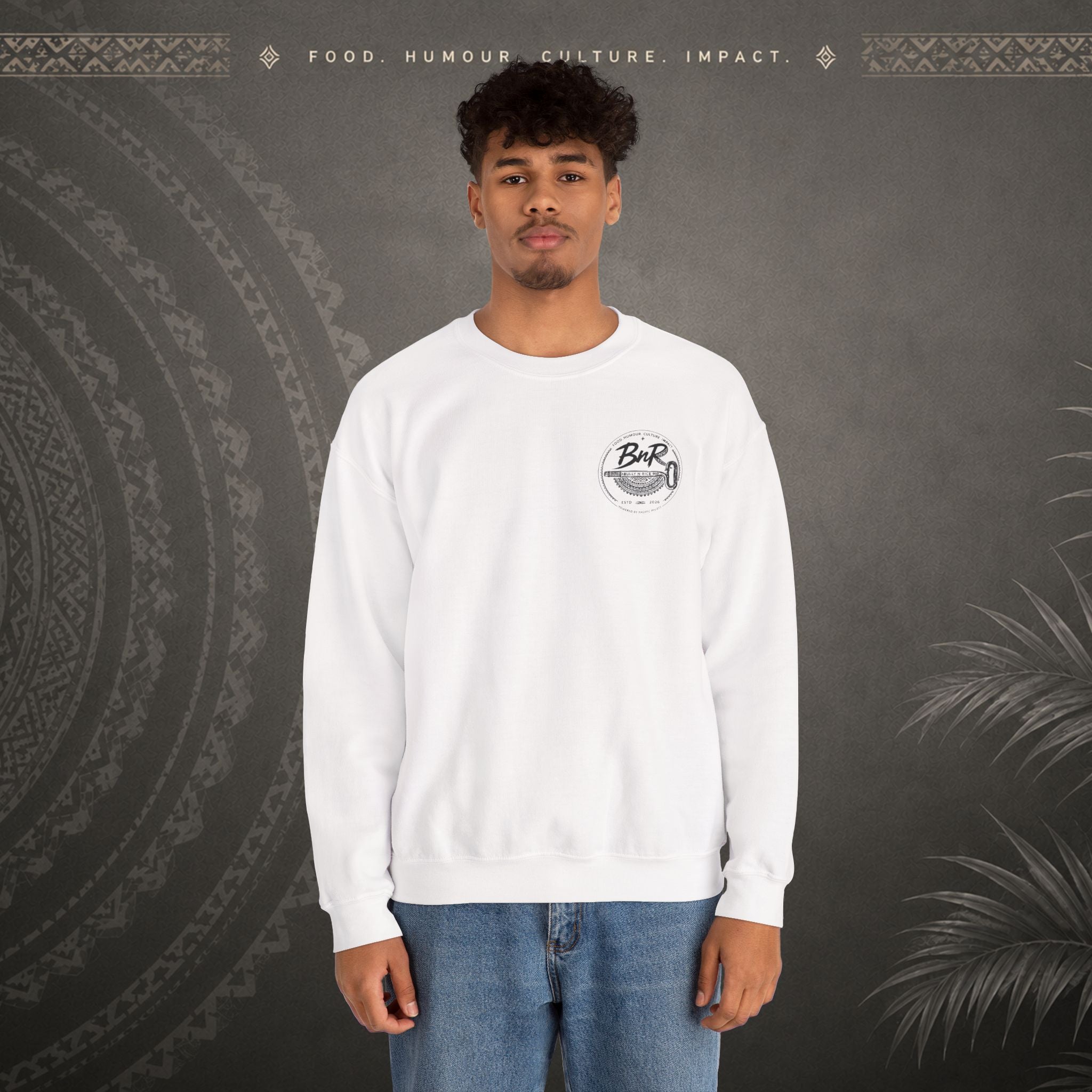Bully n Rice Liklik Minimalist Pacific Island Jumper (crewneck sweatshirt)