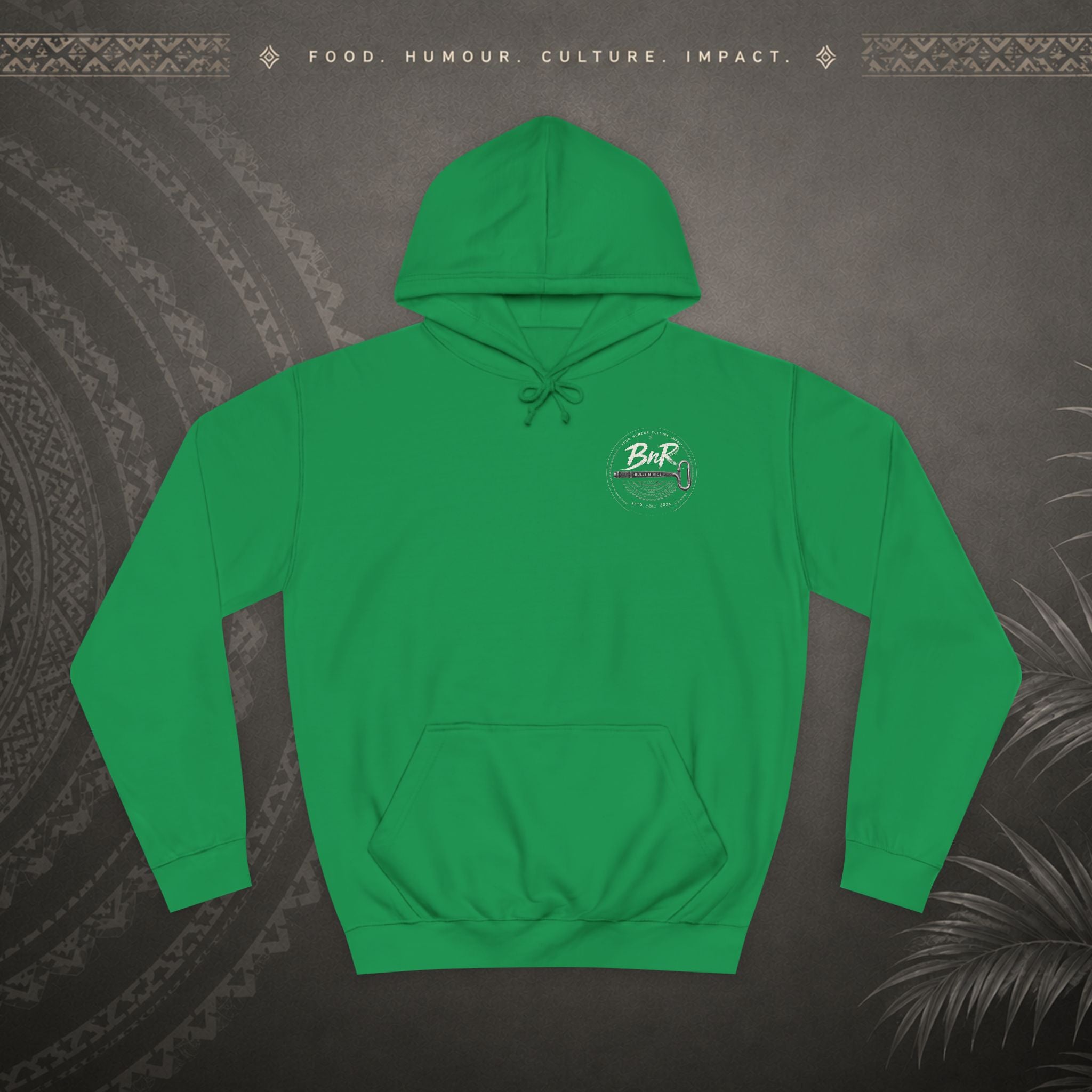 Bully n Rice Liklik Minimalist Pacific Hoodie adult