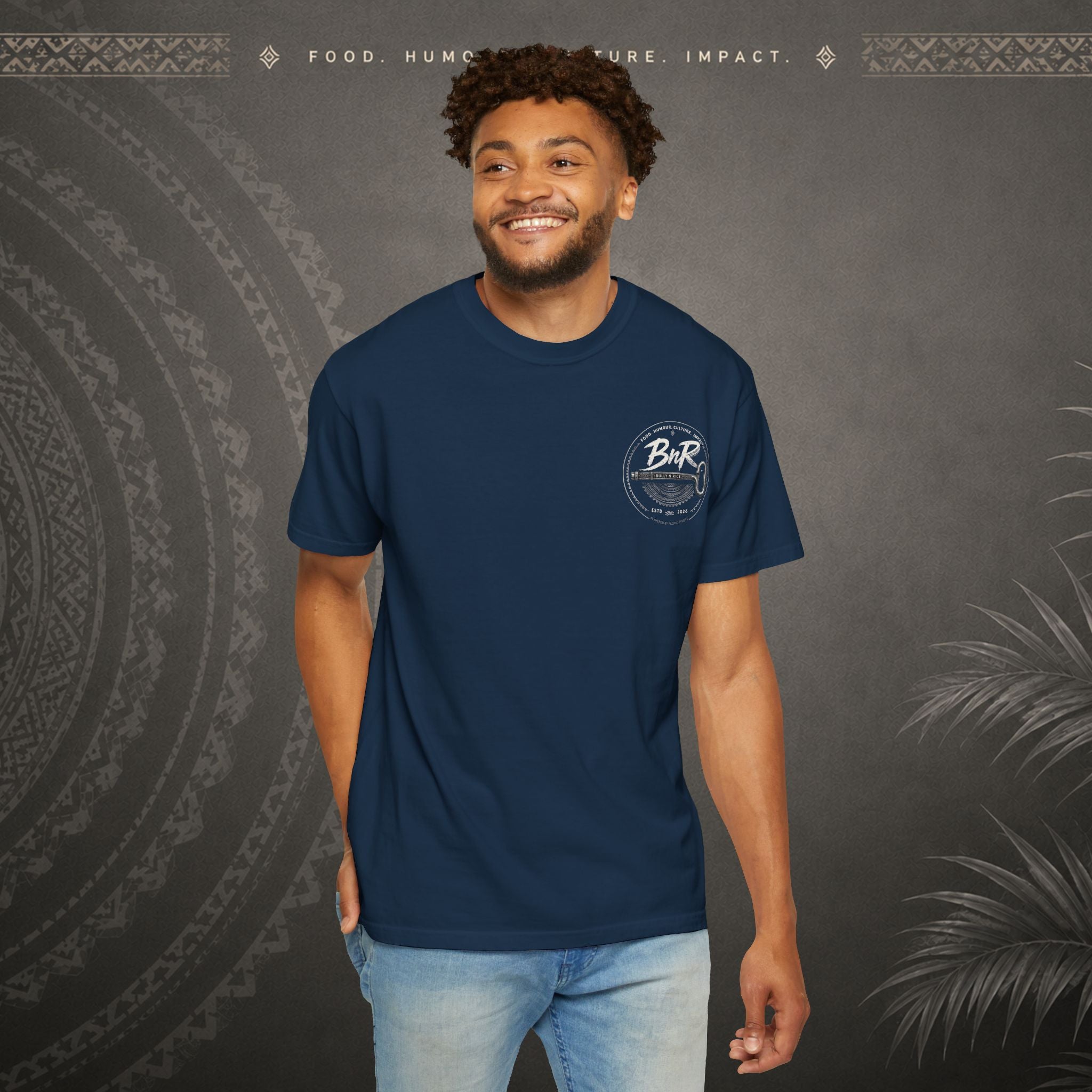 Bully n Rice - Strongpela Bold Pacific Streetwear Adult T-Shirt