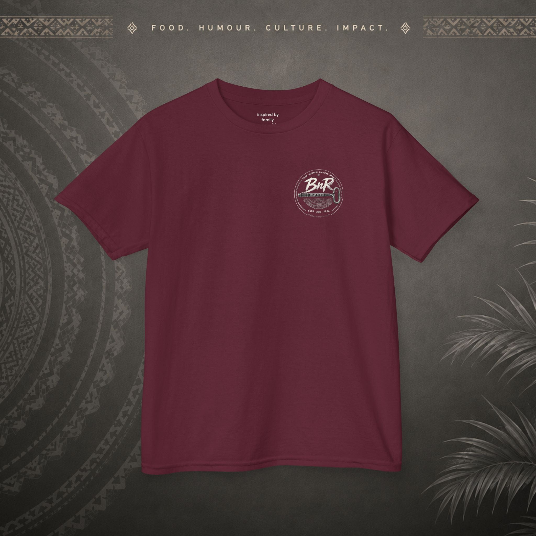 Bully n Rice Liklik Kids Pacific Island T-shirt