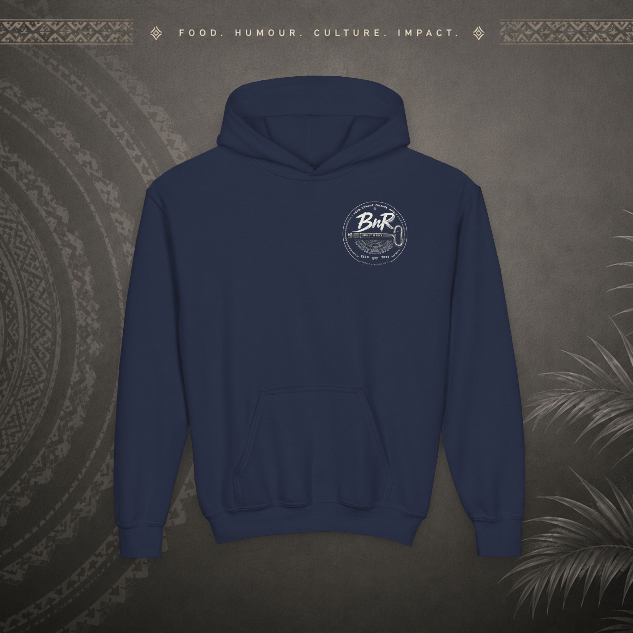 Bully n Rice Liklik Kids Pacific Island Hoodie