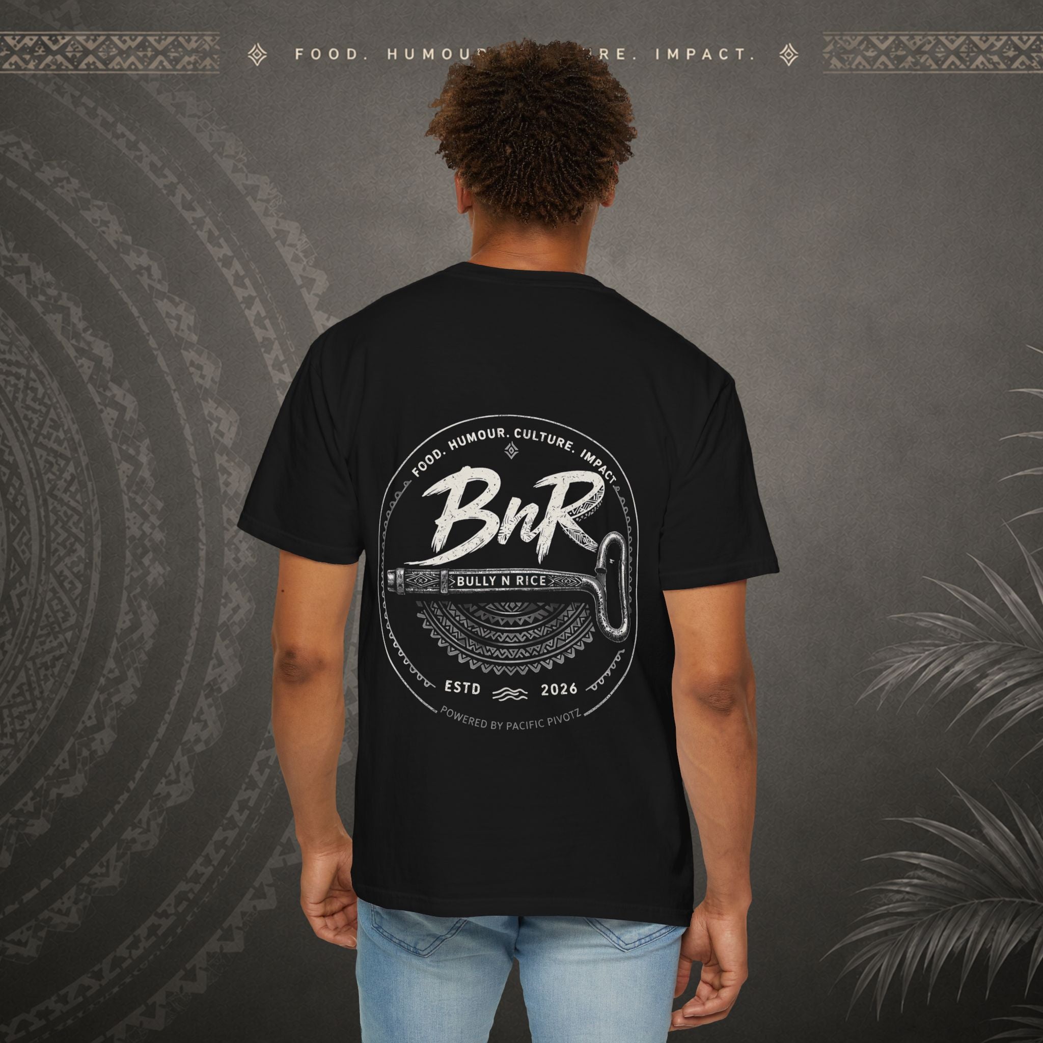 Bully n Rice - Strongpela Bold Pacific Streetwear Adult T-Shirt