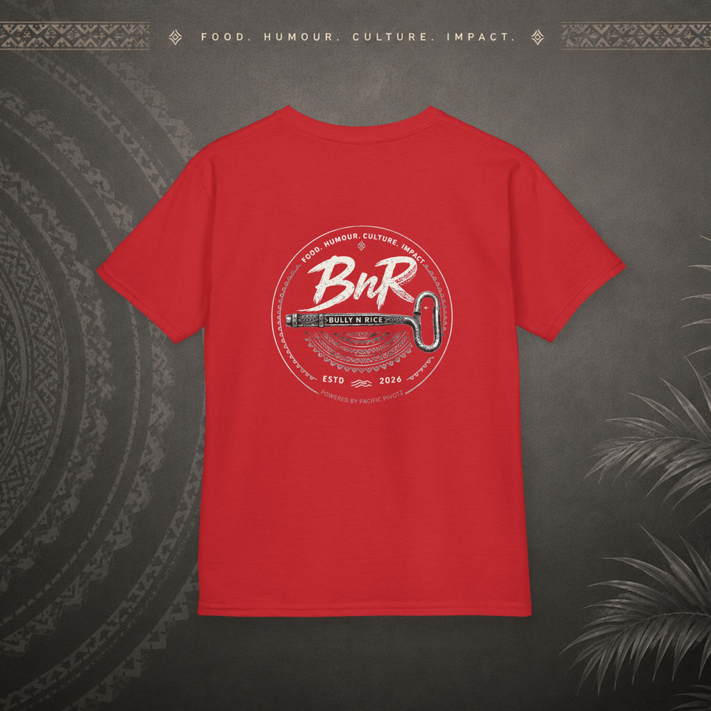 Bully n Rice - Strongpela Kids Pacific Island T-shirt