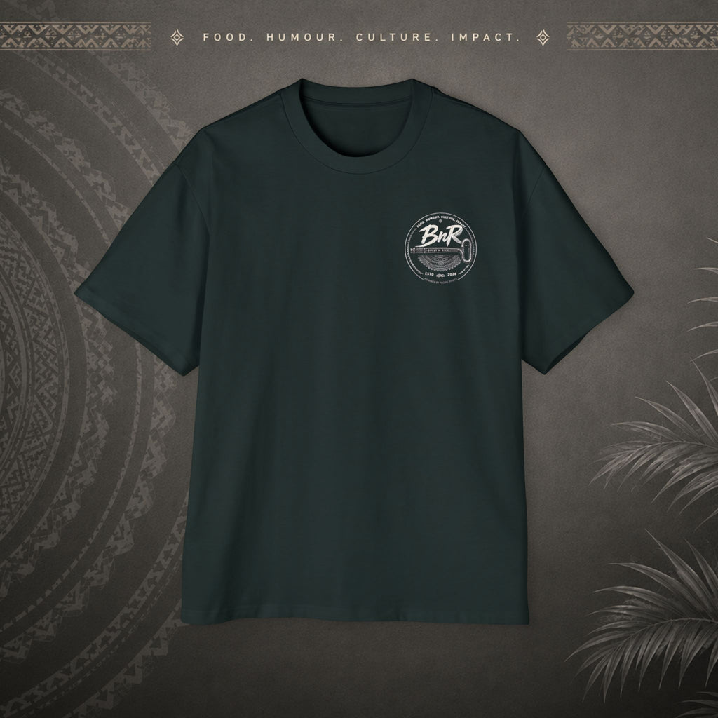 Bully n Rice Strongpela Bold Pacific Streetwear Oversized T-Shirt