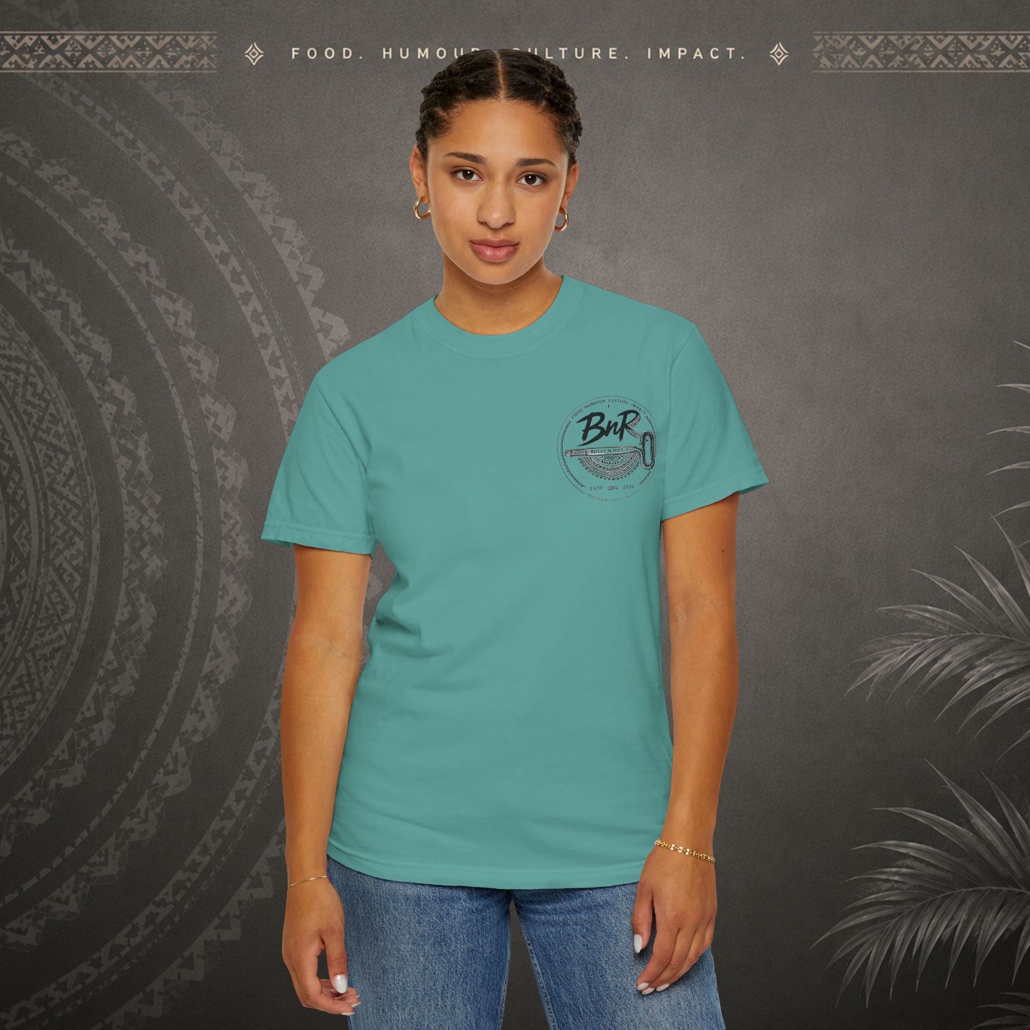 Bully n Rice - Strongpela Bold Pacific Streetwear Adult T-Shirt