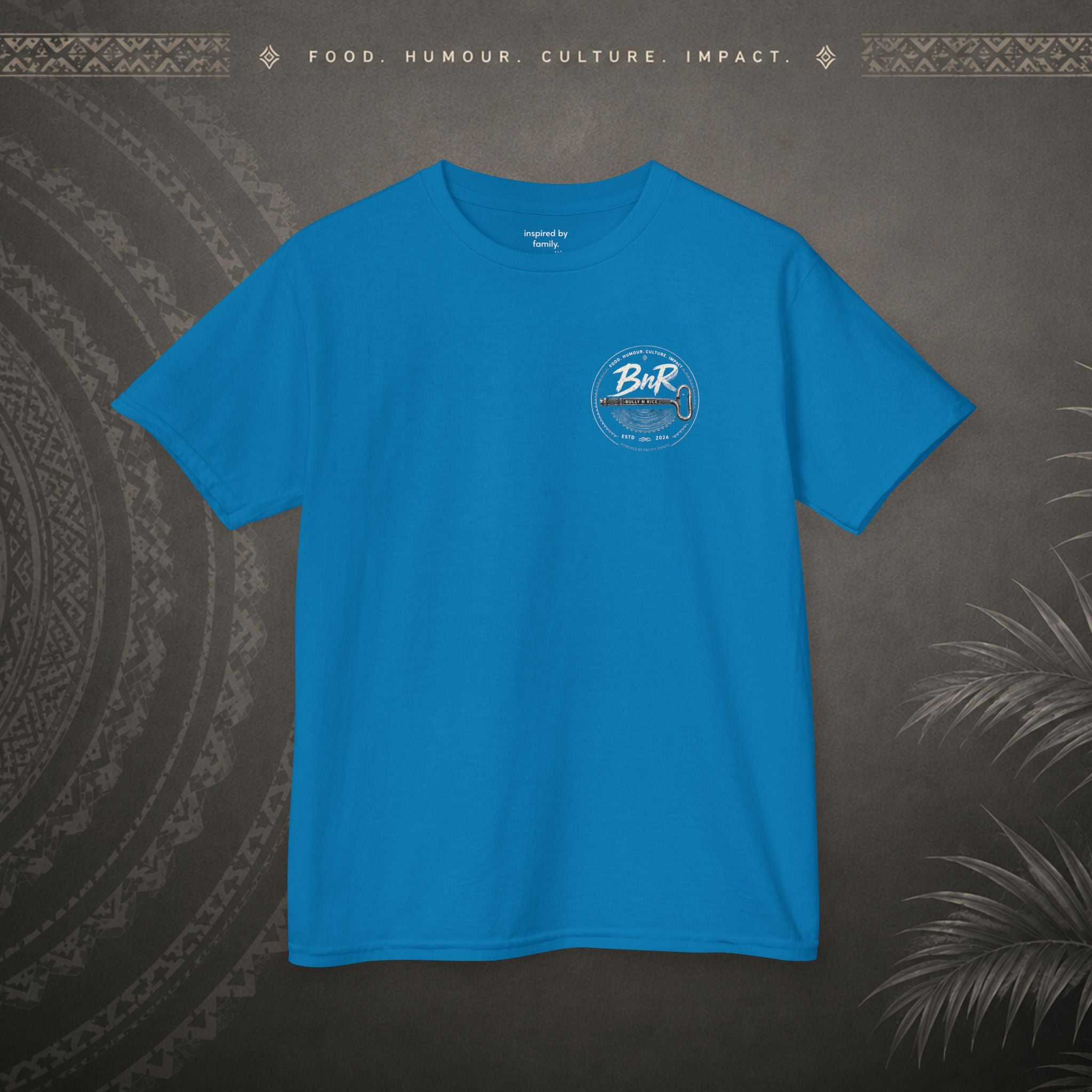 Bully n Rice - Strongpela Kids Pacific Island T-shirt