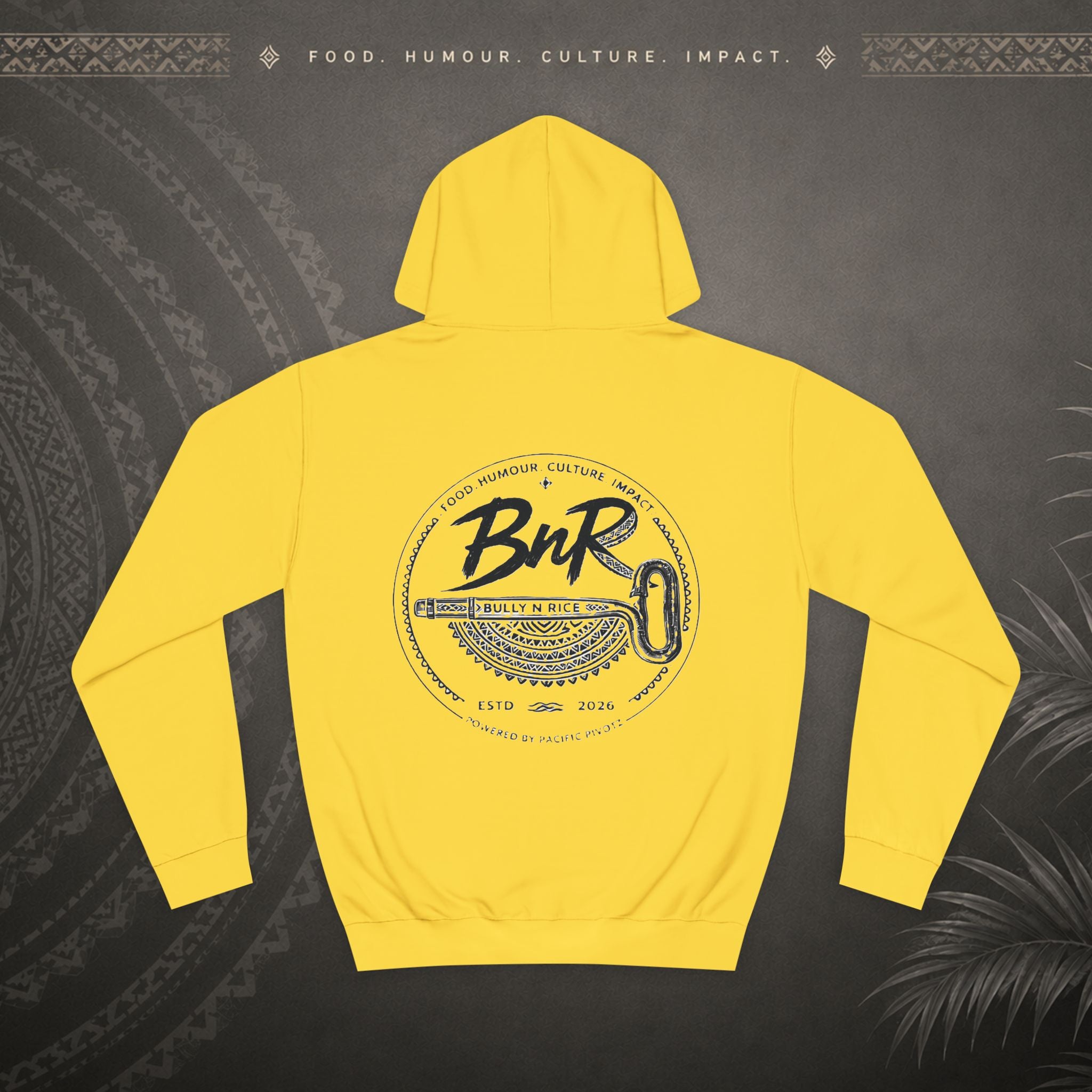 Bully n Rice - Strongpela Statement Pacific Hoodie (Adult size S - 2XL)