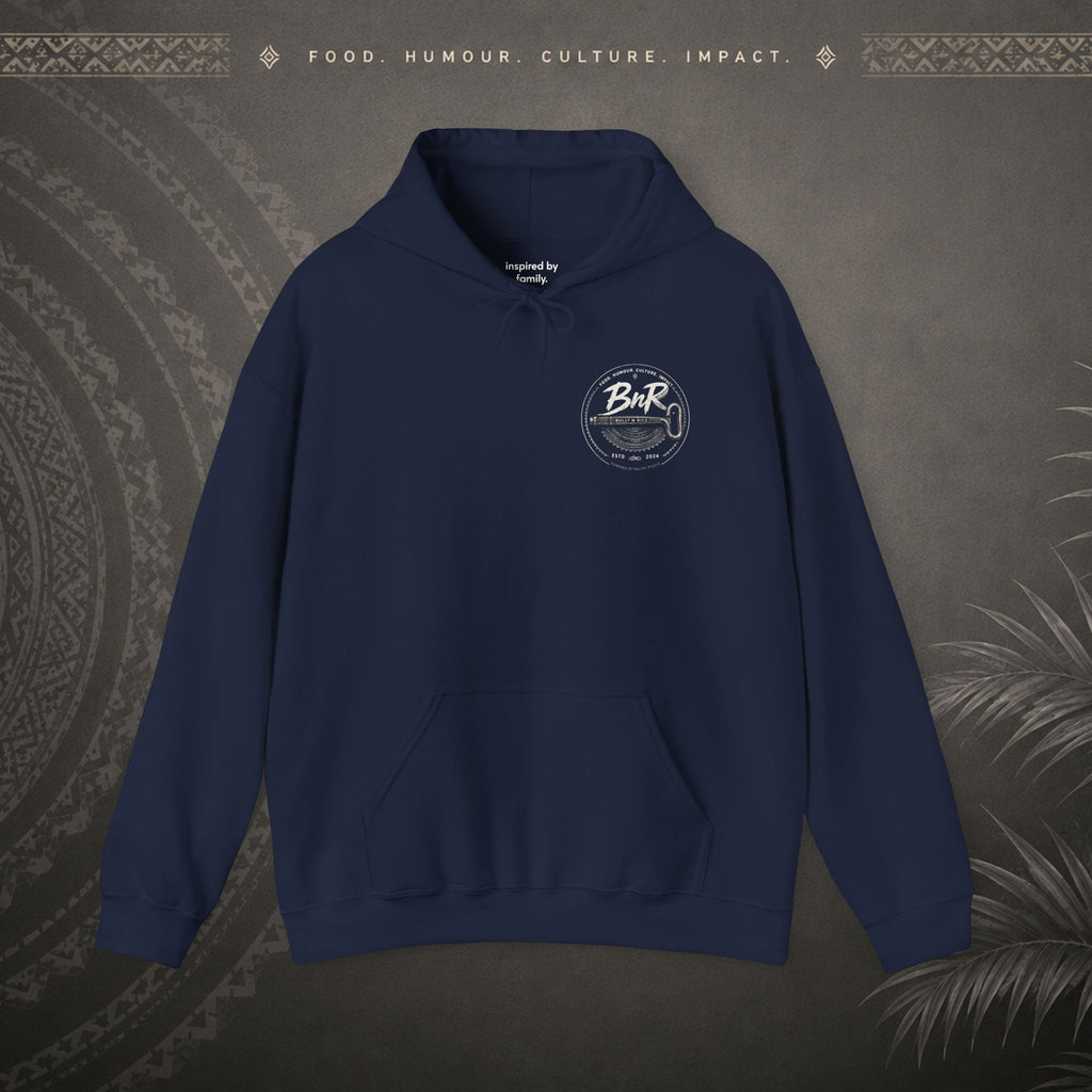 Bully n Rice - Strongpela Statement Pacific Hoodie (Adult sizes 3XL - 5 XL)