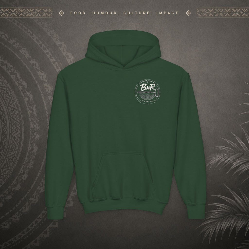 Bully n Rice - Strongpela - Kids Pacific Island Hoodie