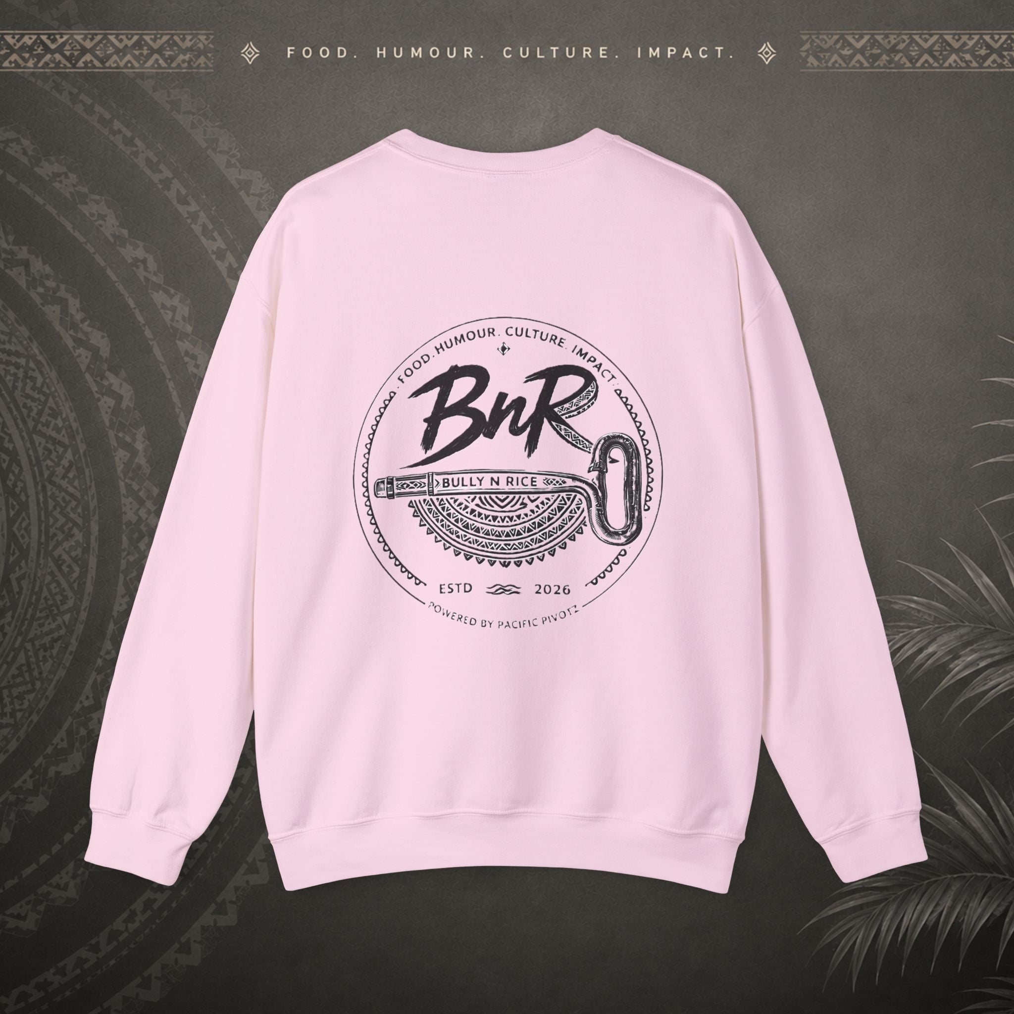 Bully n Rice - Strongpela Statement Pacific Jumper (crewneck sweatshirt)